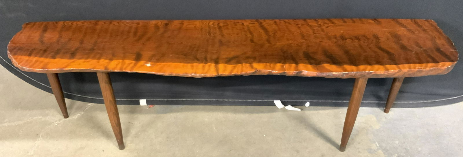 Live Edge Adirondack Wooden Console Table (1 of 9)