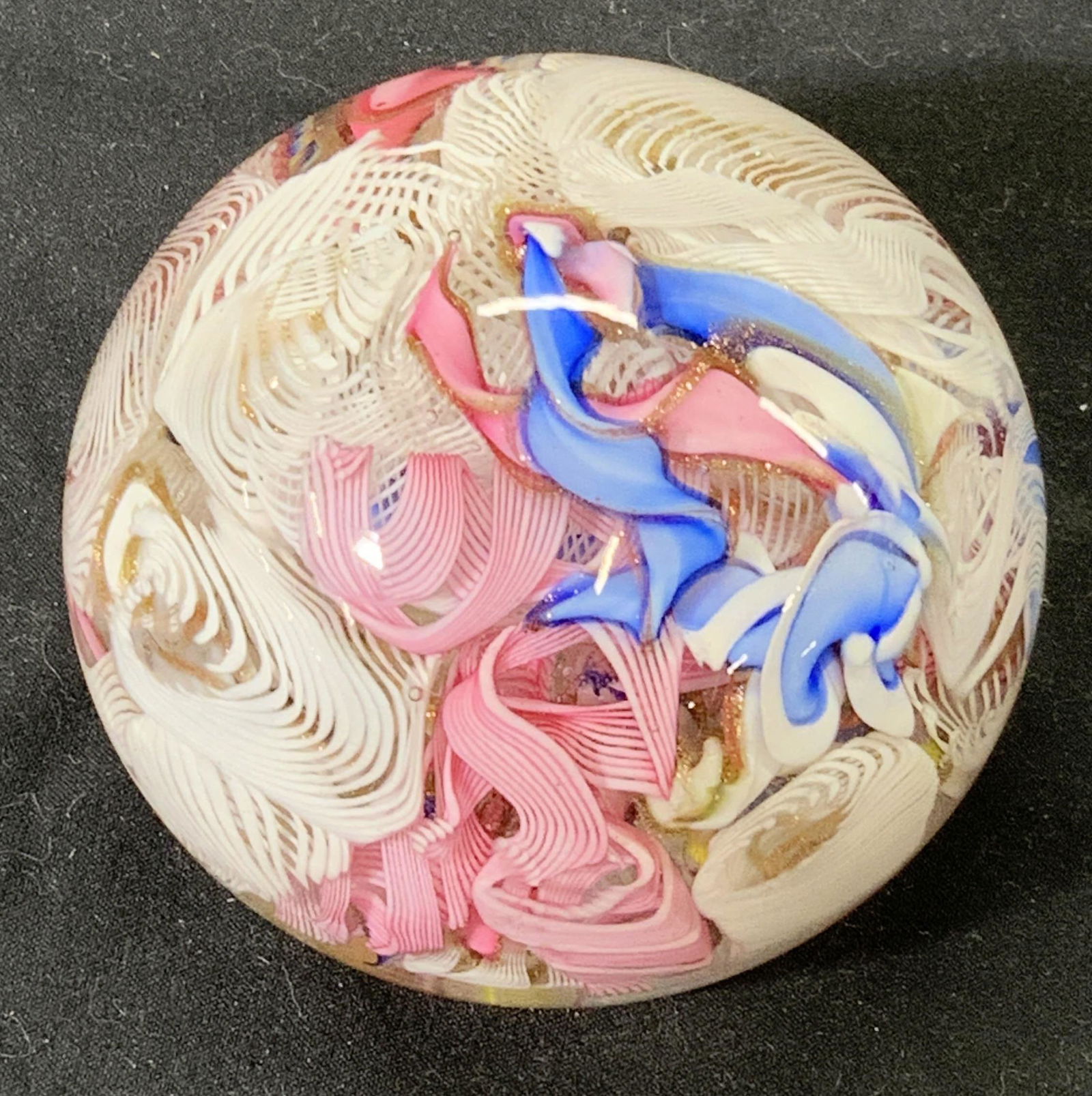 Vintage MURANO Style Art Glass Paperweight (1 of 5)