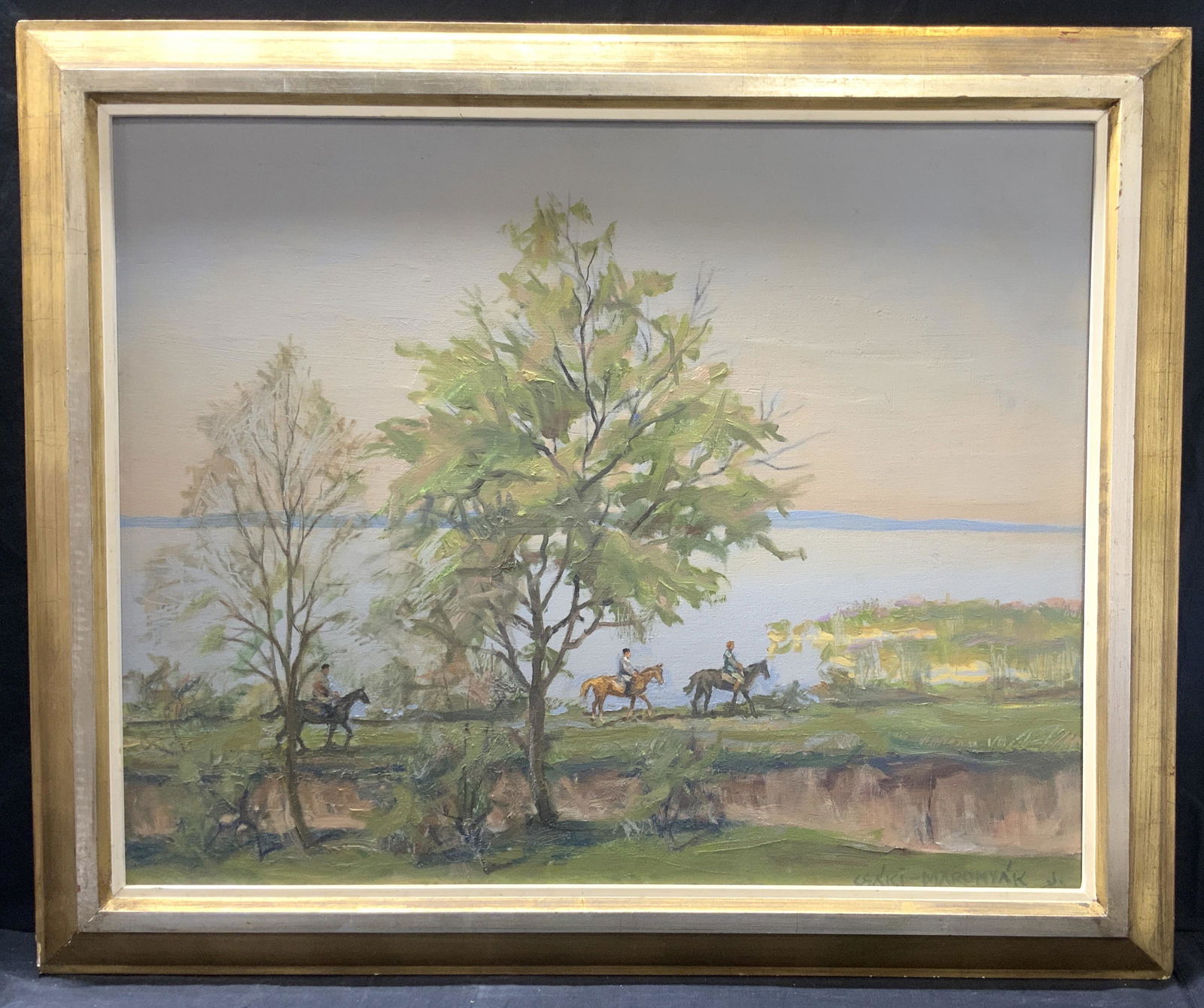 MARONYA K J. Impressionist Landscape Painting XL (1 of 10)