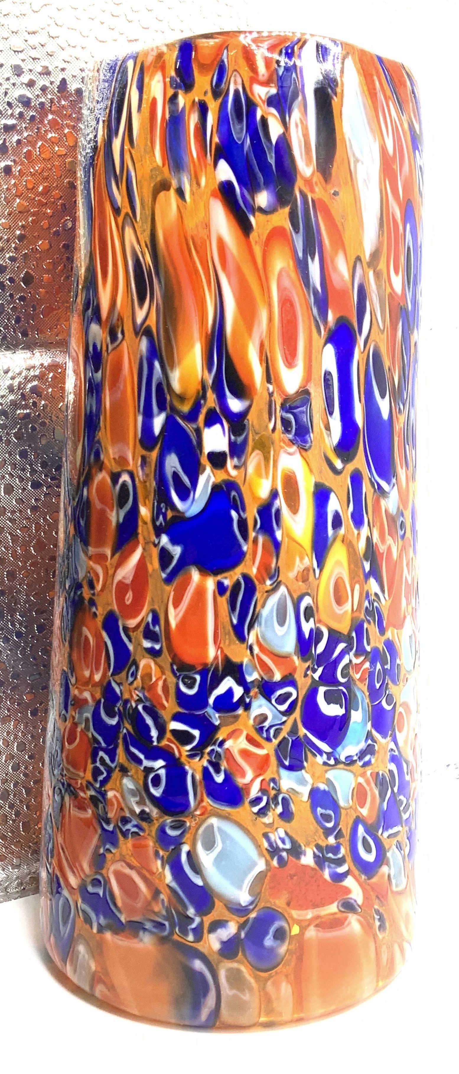 Murano Style Modern Art Glass Vase (1 of 6)