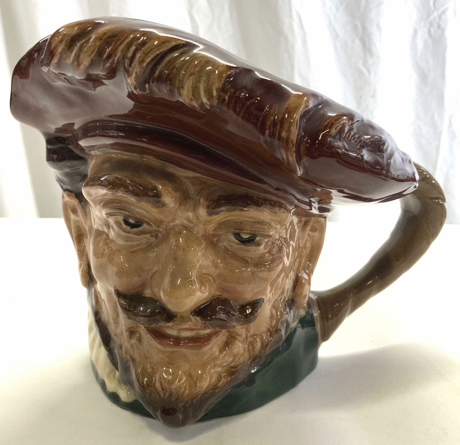 ROYAL DOULTON Ceramic Mug W Male Face Detail (1 of 8)
