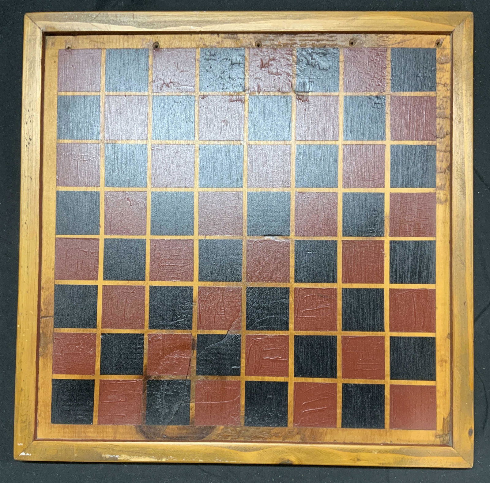 Antique Wood Hanging Game Board (1 of 4)