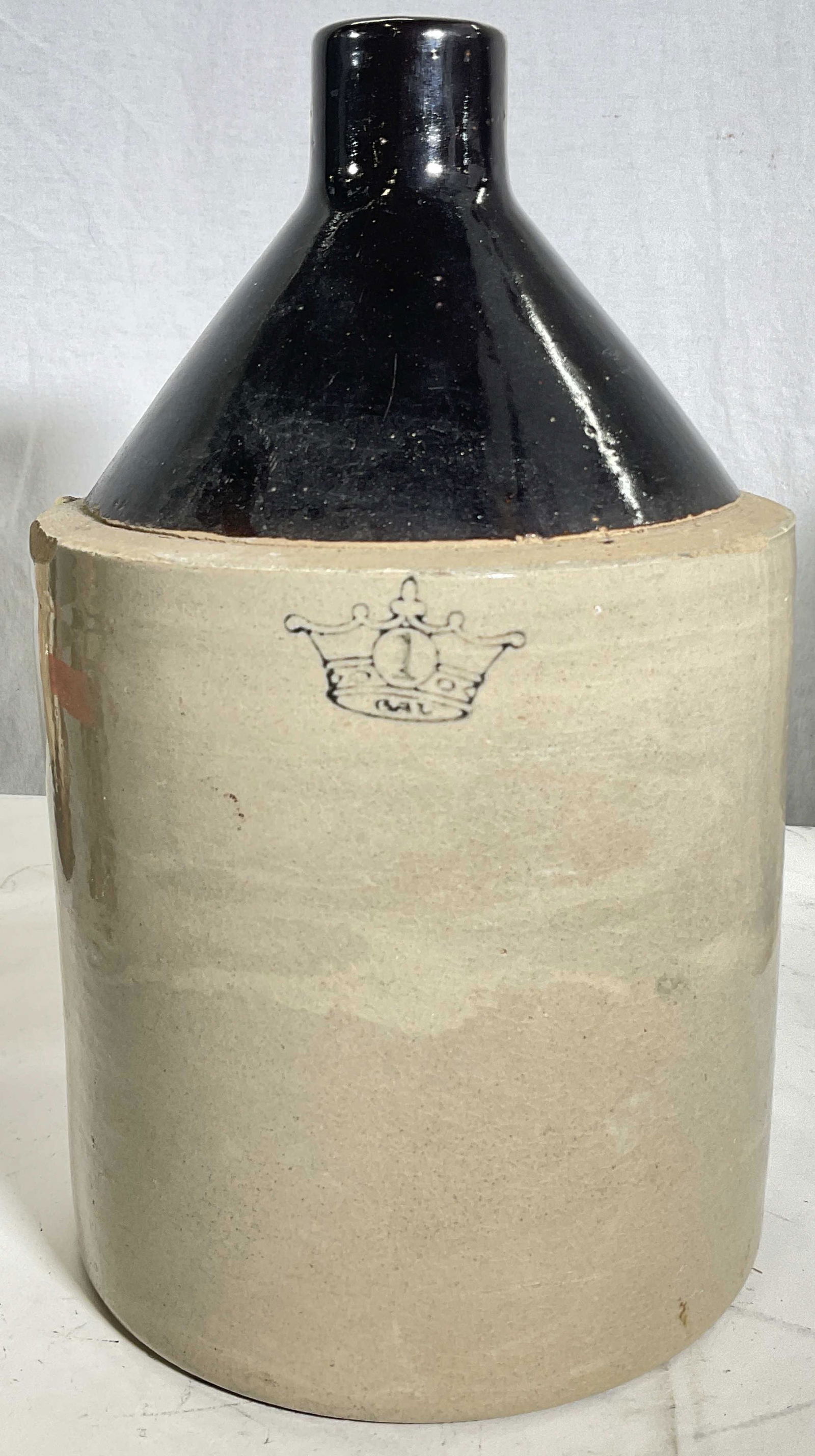 Antique 1 Gallon Ceramic Stoneware Jug (1 of 7)