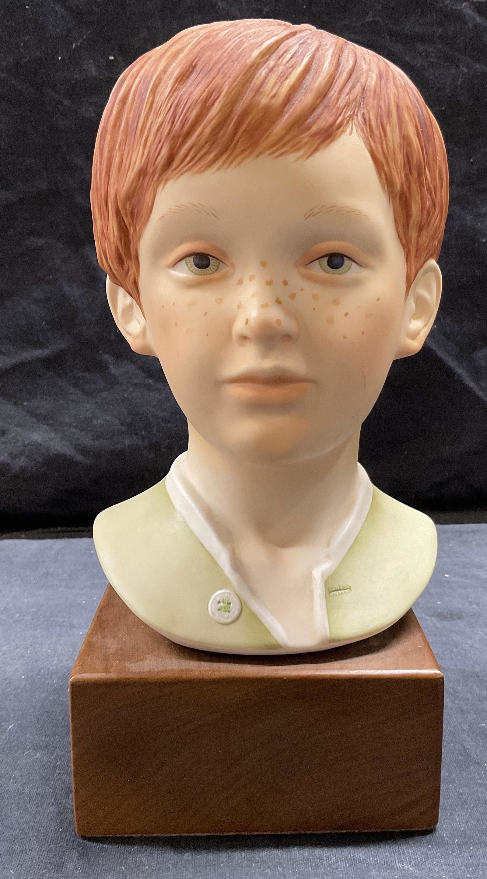 Vintage CYBIS Jeremy Bisque Porcelain Bust (1 of 9)