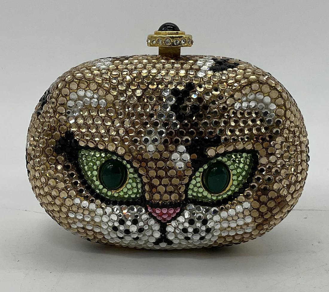 LANDAU Swarovski Crystal Minaudiere (1 of 11)