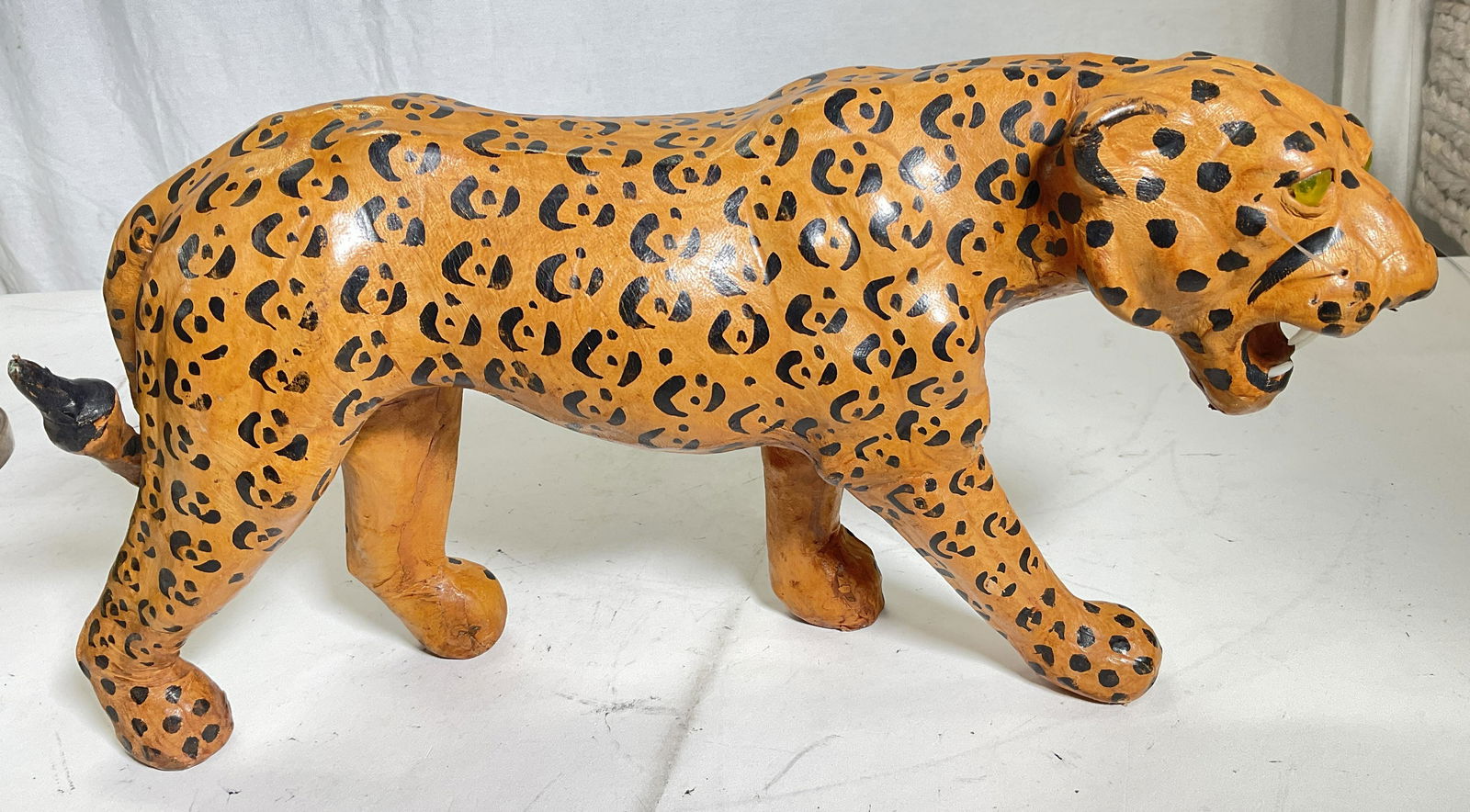 Hand Crafted Leather Jaguar Figural (1 of 7)