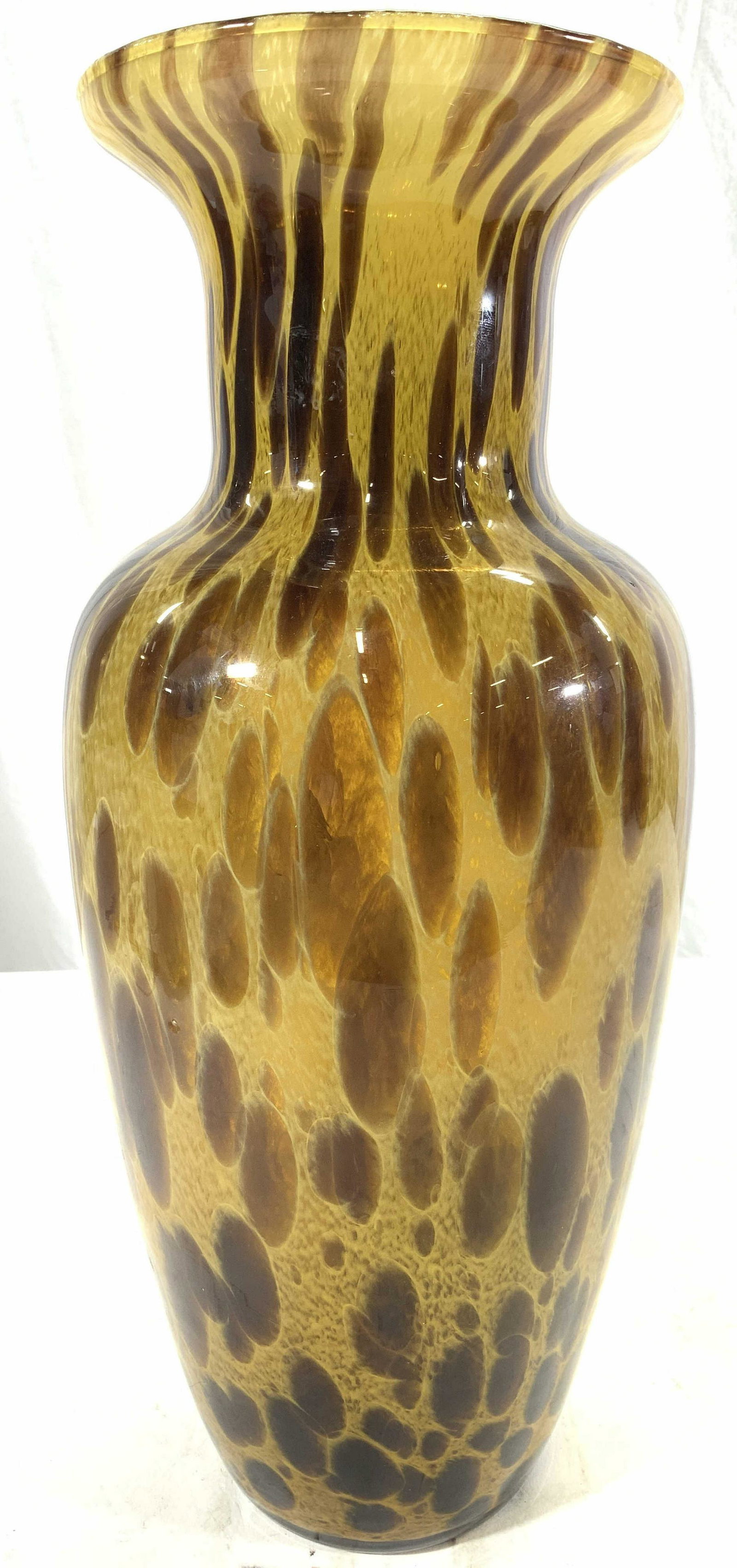 MAESTRI VETRAI Italian Art Glass Vase (1 of 10)