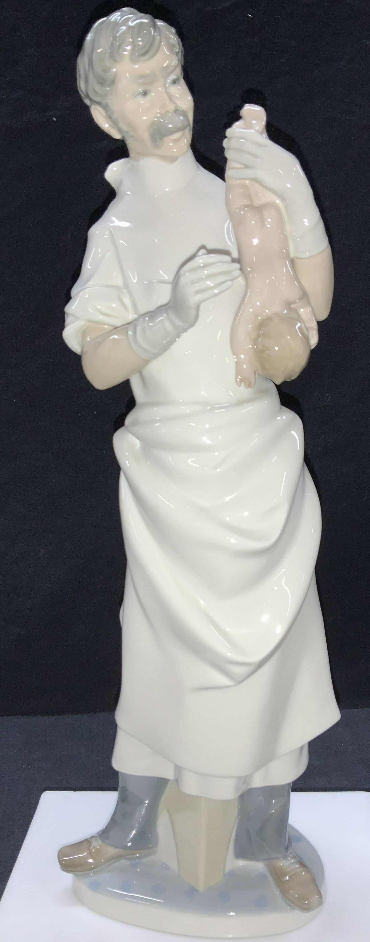 Hallmarked Lladro Style Porcelain Figural Statue (1 of 7)