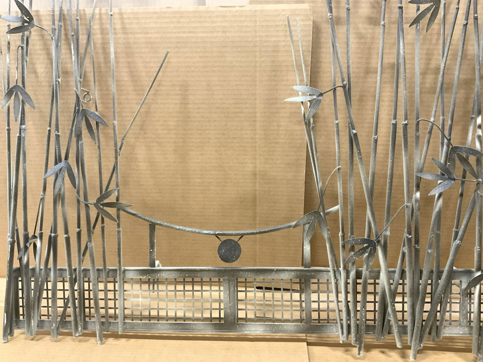 MCM Metal Sculptural Bamboo Fixture XL (1 of 14)