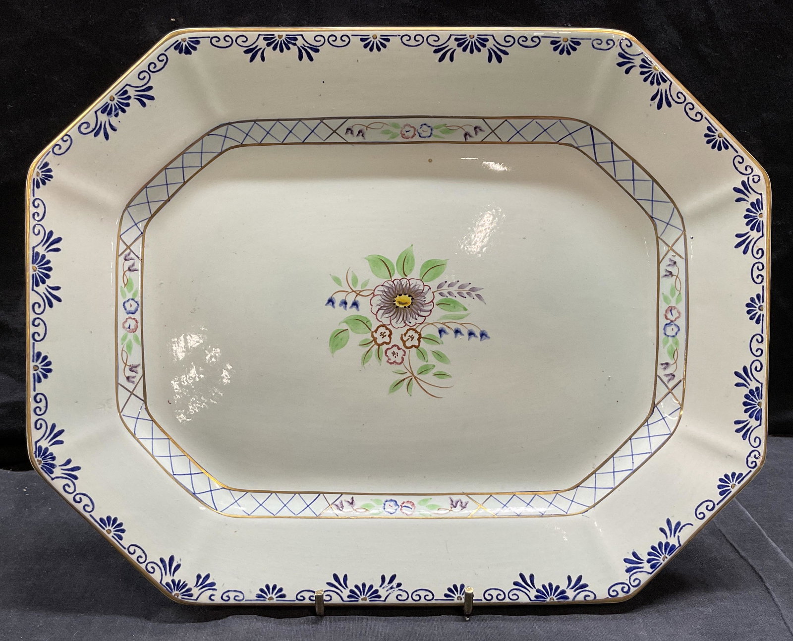 ADAMS CALYX WARE Ironstone Serving Platter (1 of 8)