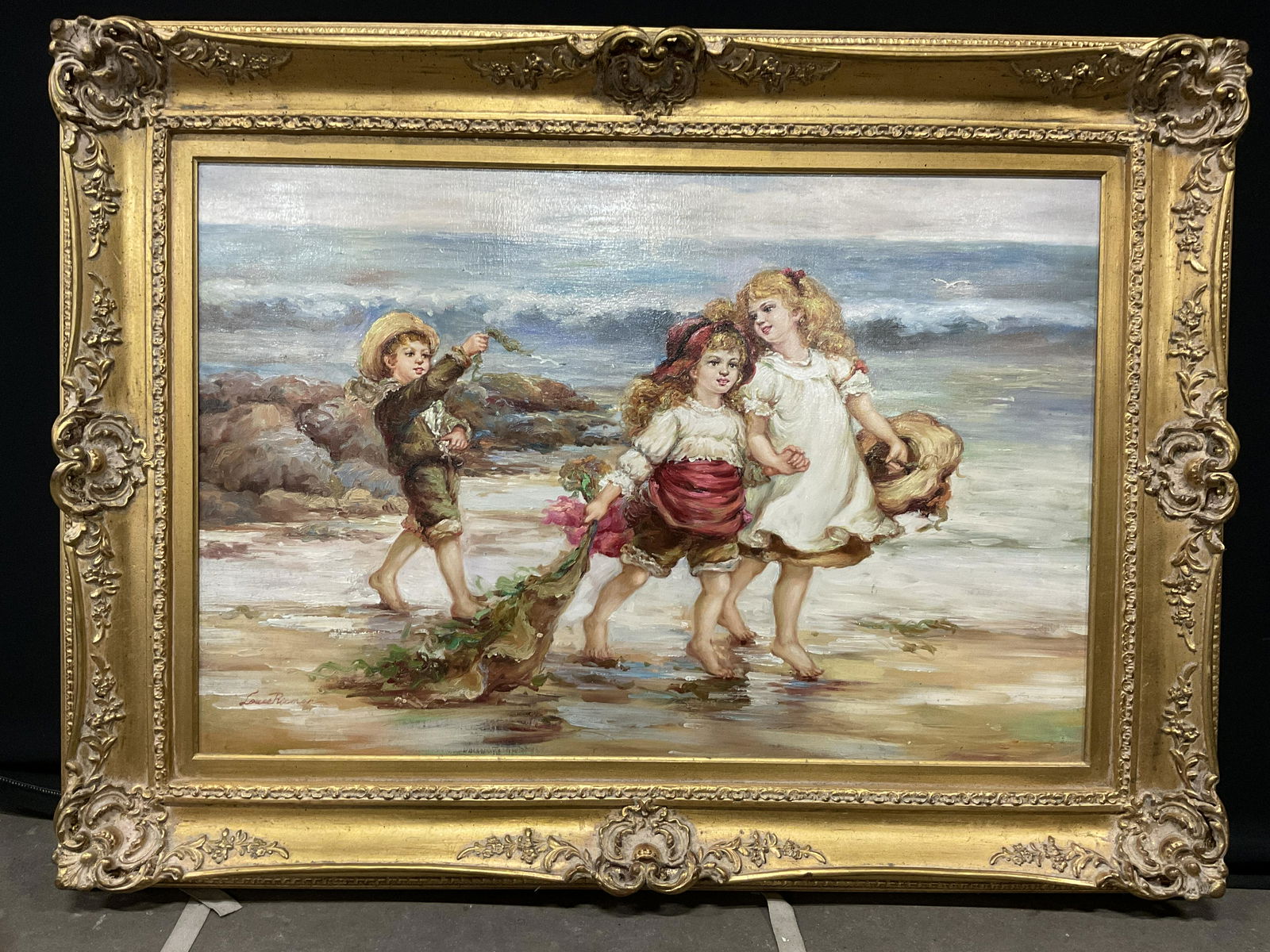 LOUISE RICMAN Signed Oil Painting (1 of 9)