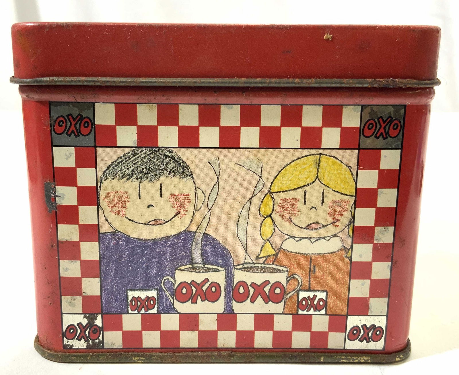 OXO Vintage Stock Cube Lidded Tin Box (1 of 6)