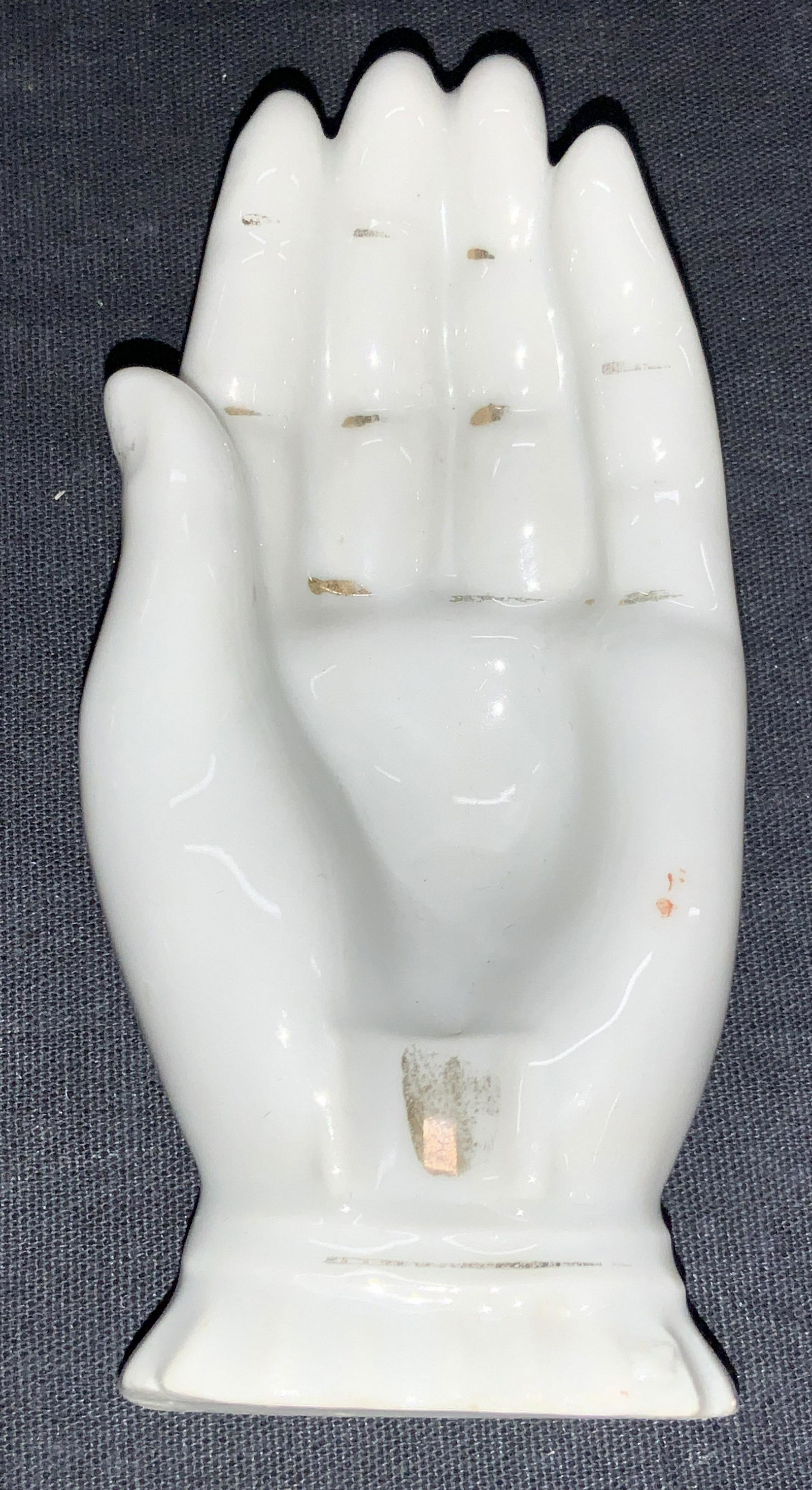 Vintage Porcelain Hand Shaped Ashtray (1 of 7)