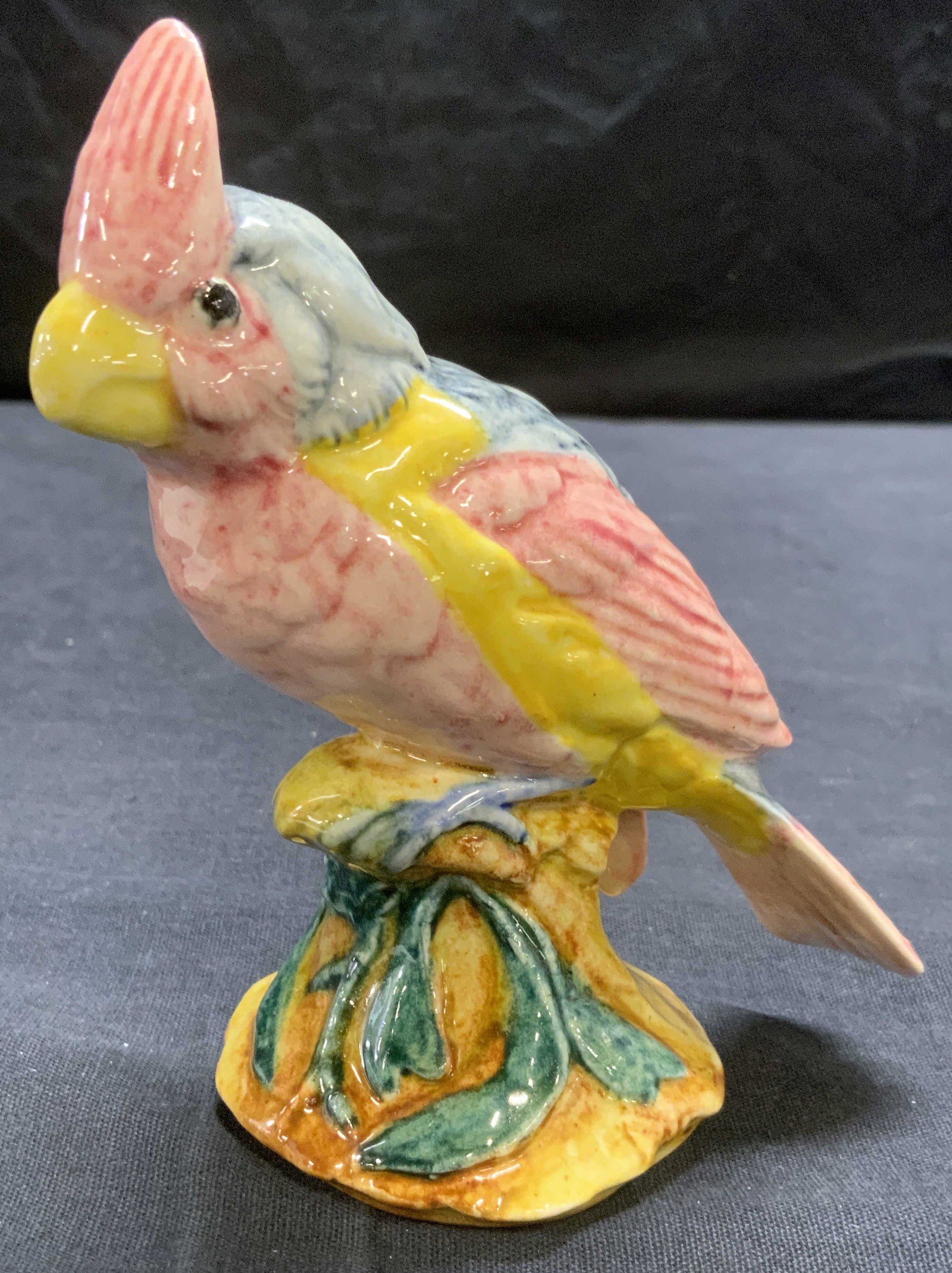 STANGL Tropical Pottery Bird Figurine (1 of 6)