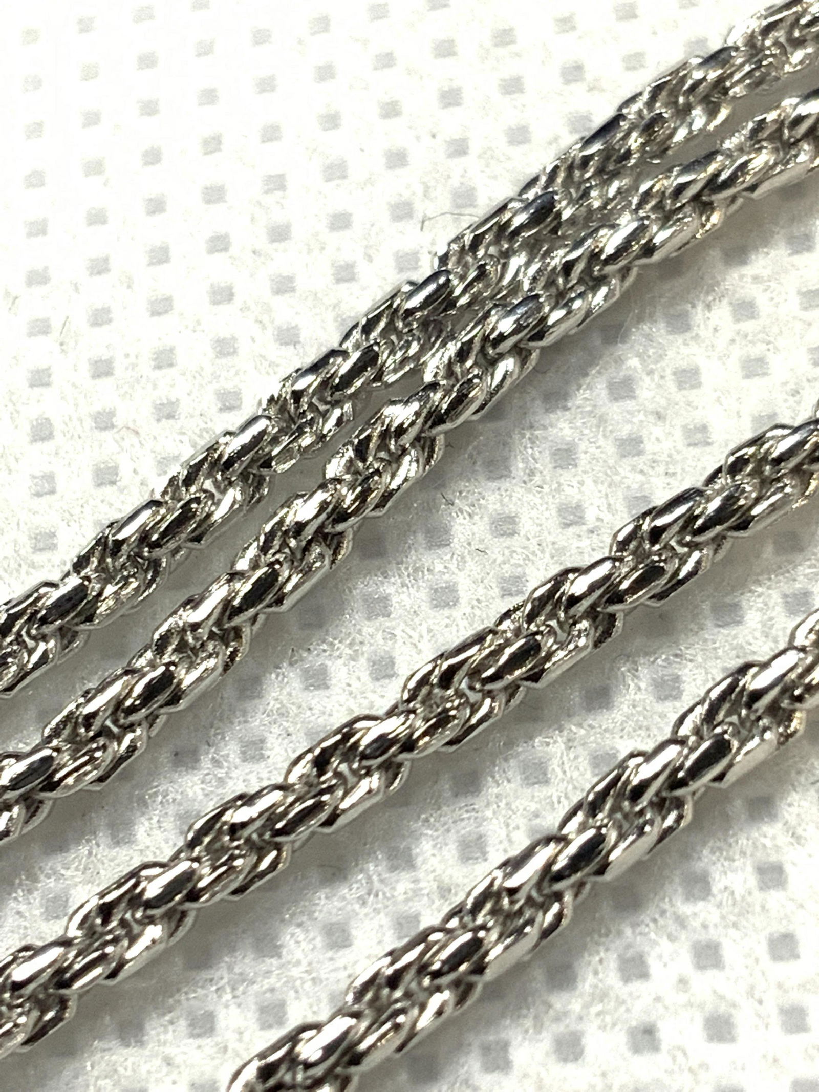 GP Signed 18 K White Gold Collar Necklace (1 of 5)