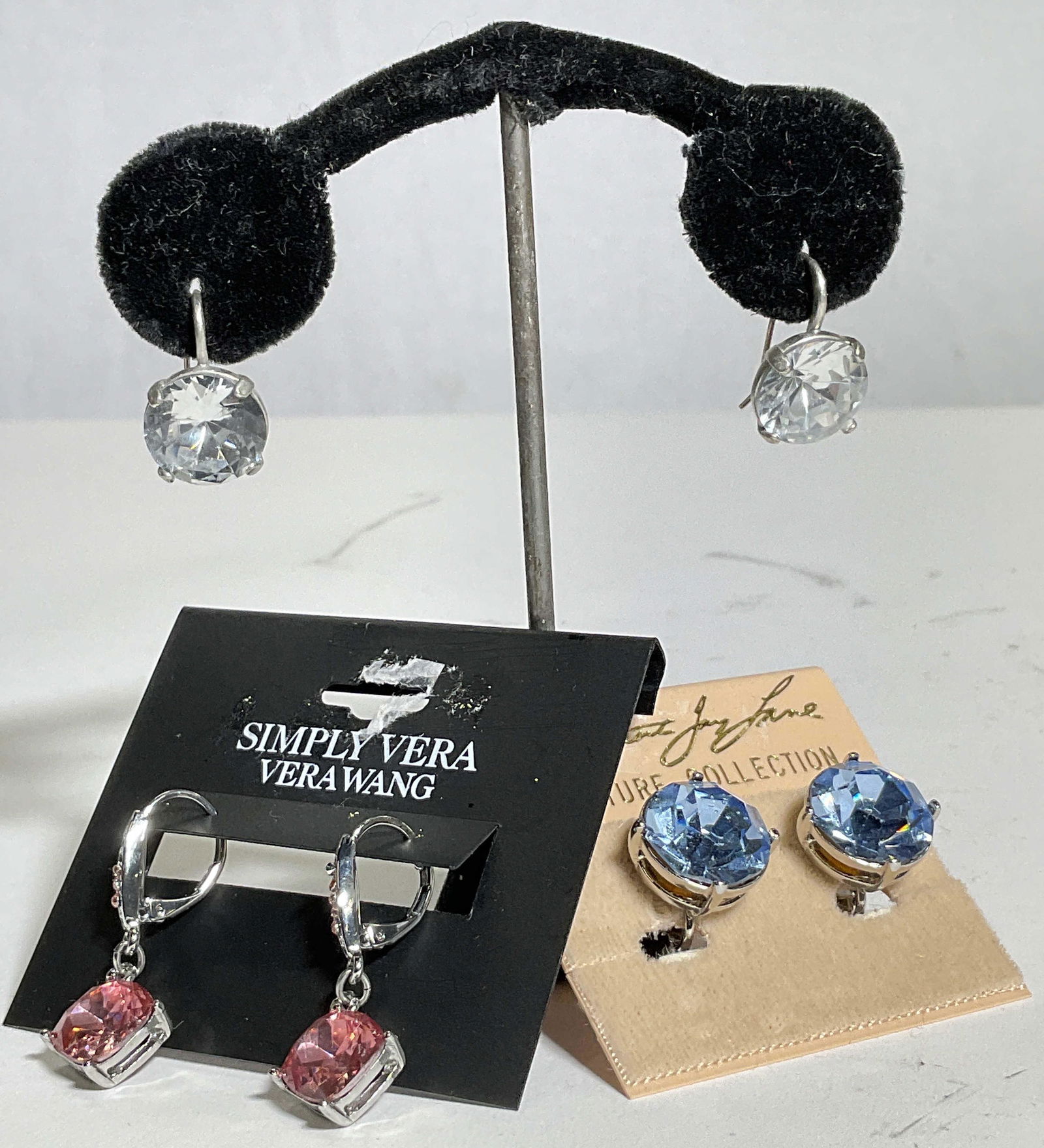 Lot 3 Signed Earrings, Kenneth Lane & More (1 of 7)