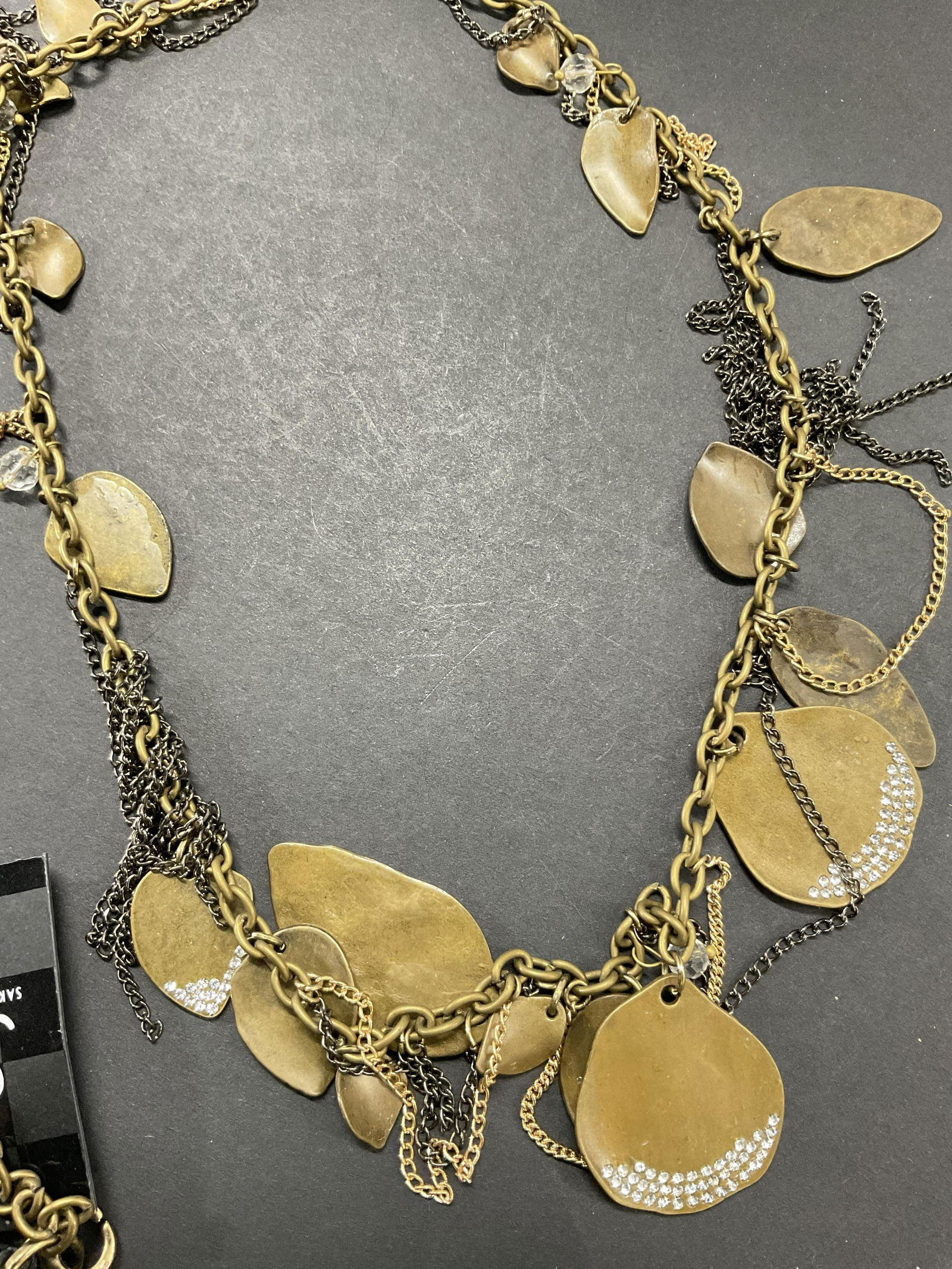 Saks Fifth Ave Long Statement Necklace (1 of 6)