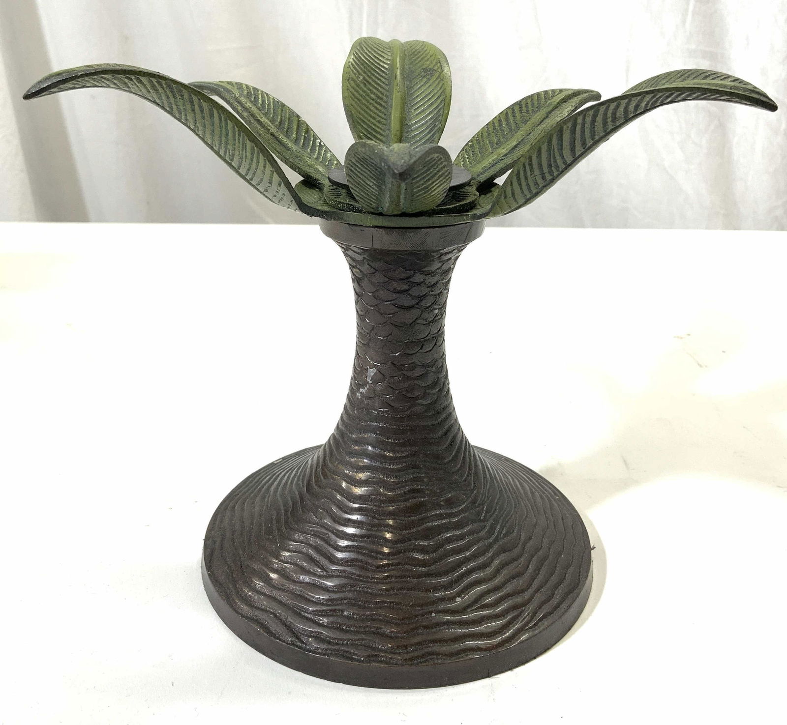 Palm Tree Style Candle Metal Holder (1 of 7)