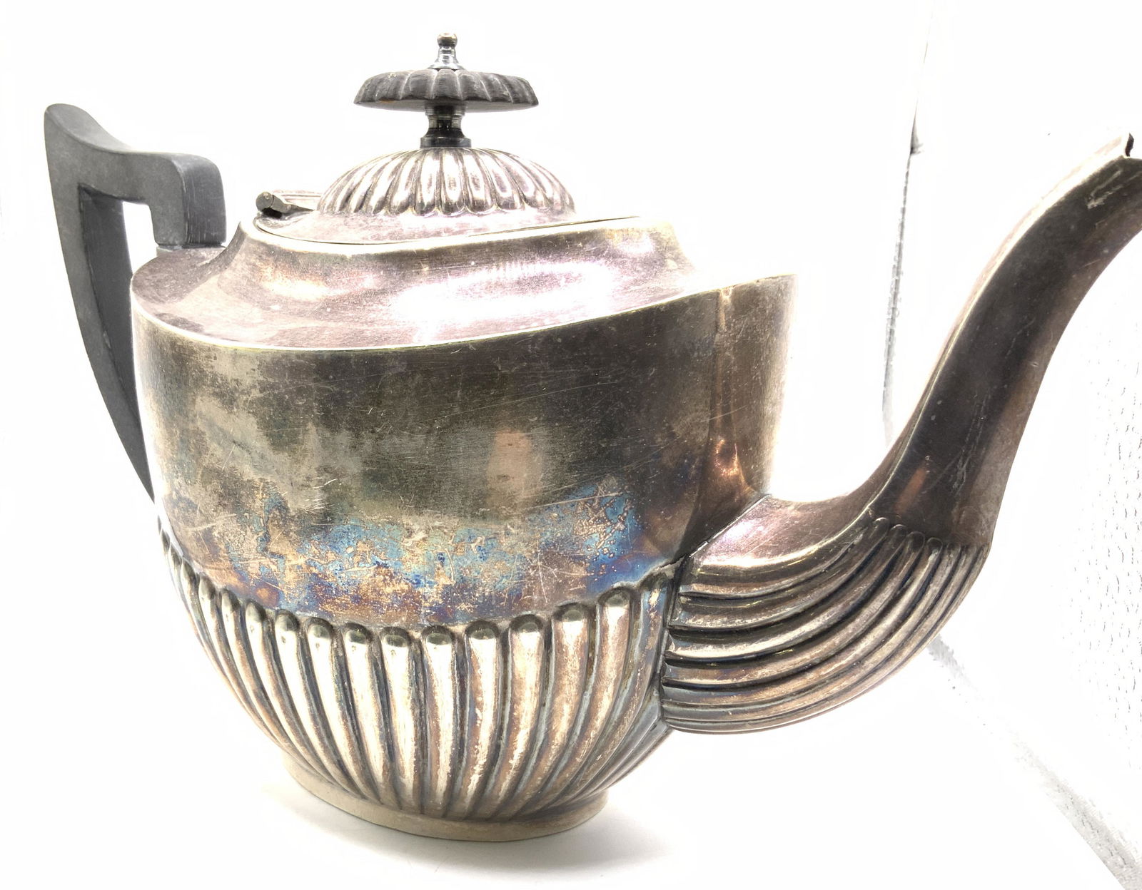 SHEFFIELD EPNS vintage Tea Pot, Sgn England (1 of 5)