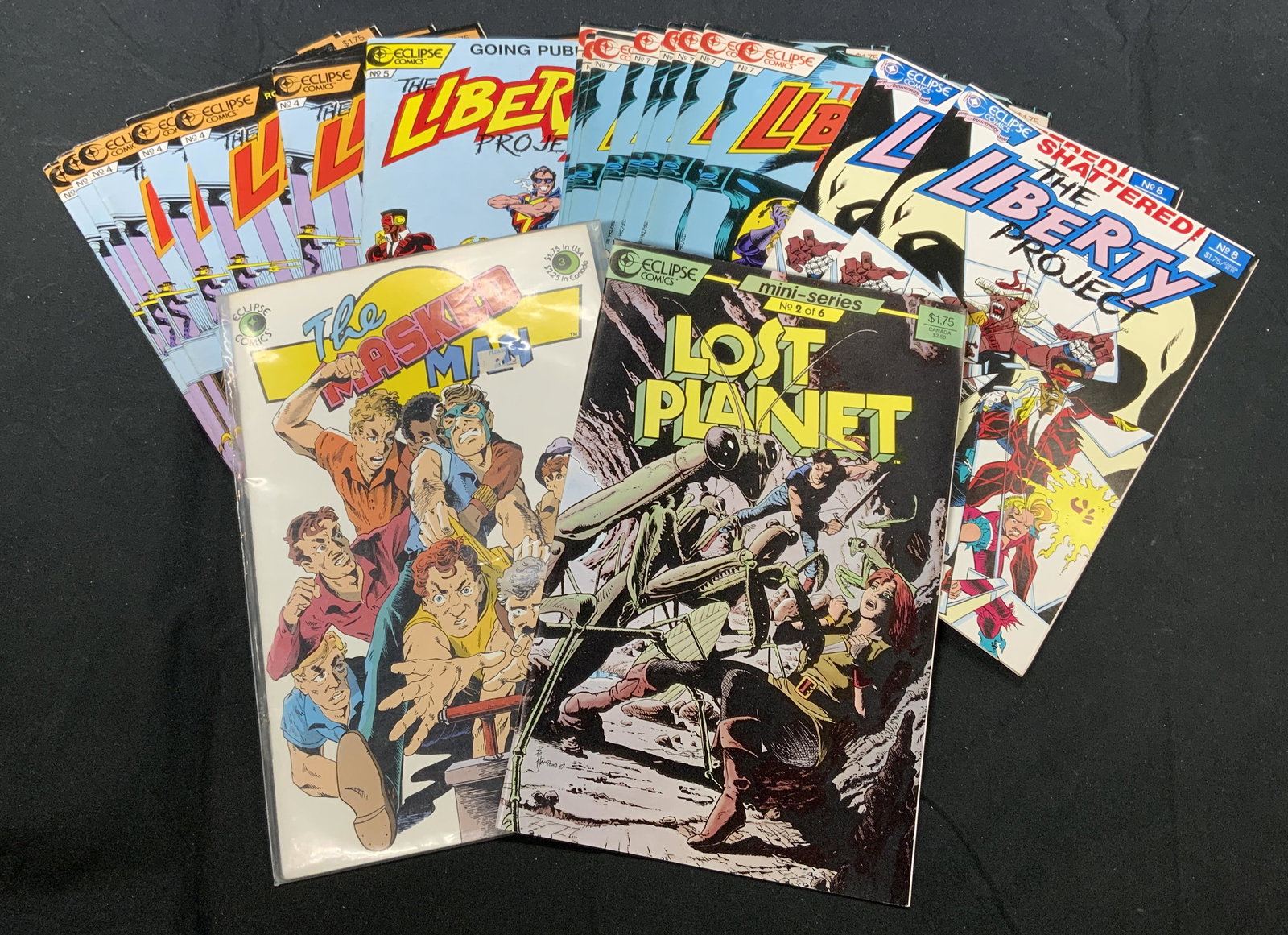 Lot 19 Vintage ECLIPSE COMICS (1 of 4)