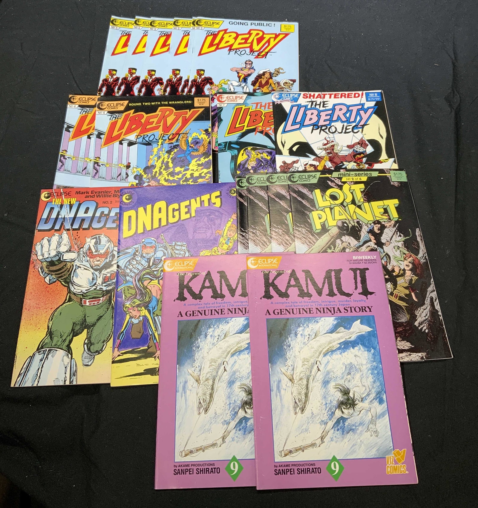 Lot 19 Vintage ECLIPSE Comics (1 of 4)