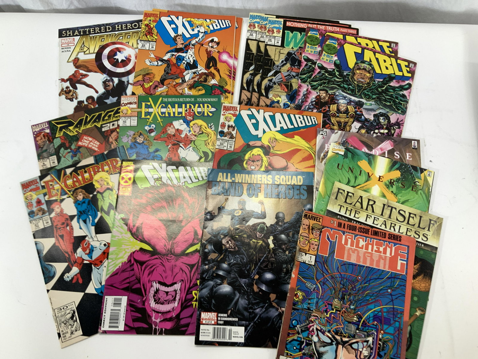 18 Collectible Vtg MARVEL Comic Books (1 of 7)