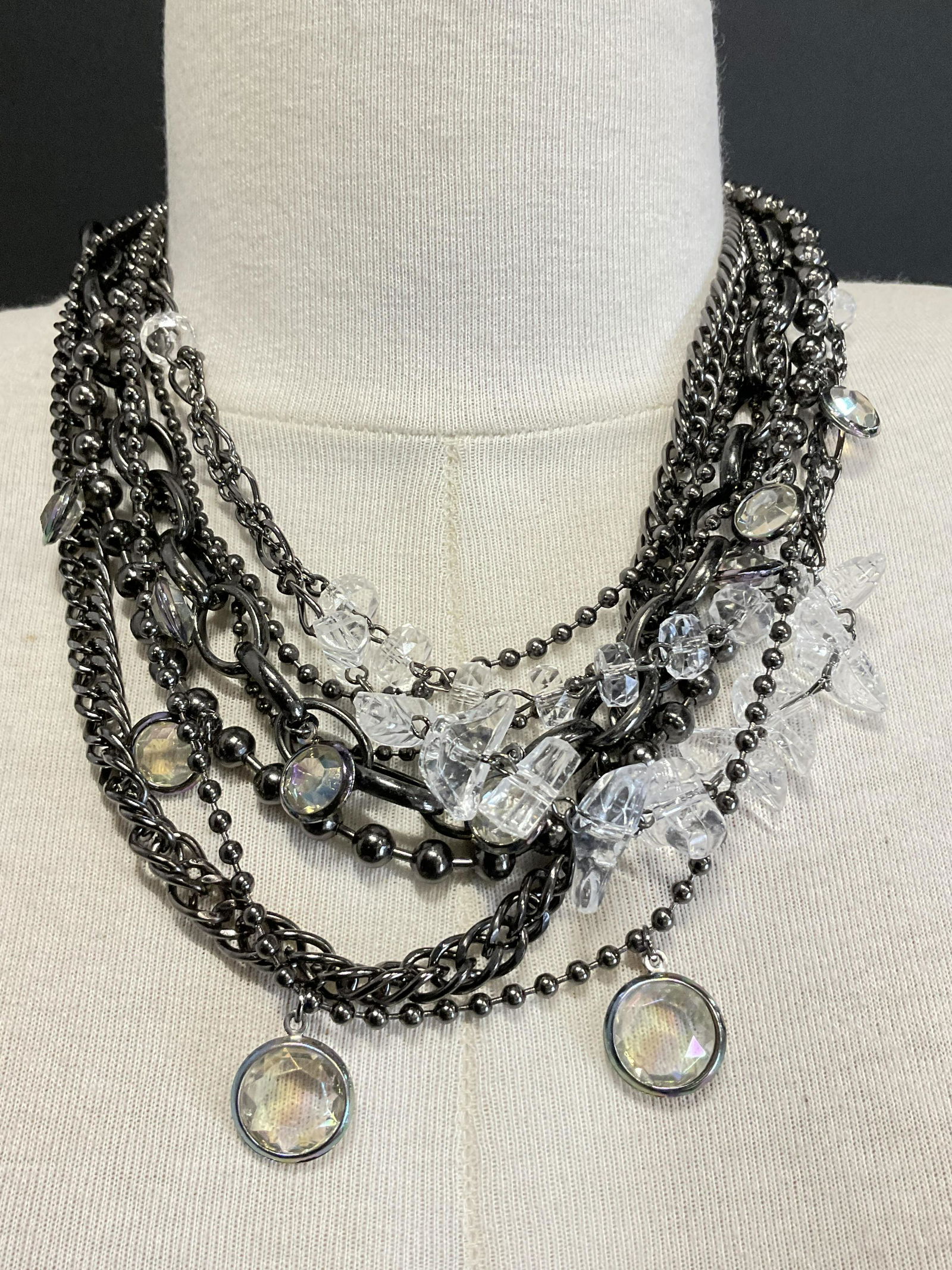 SimplyVera Vera Wang Layered Statement Necklace (1 of 4)