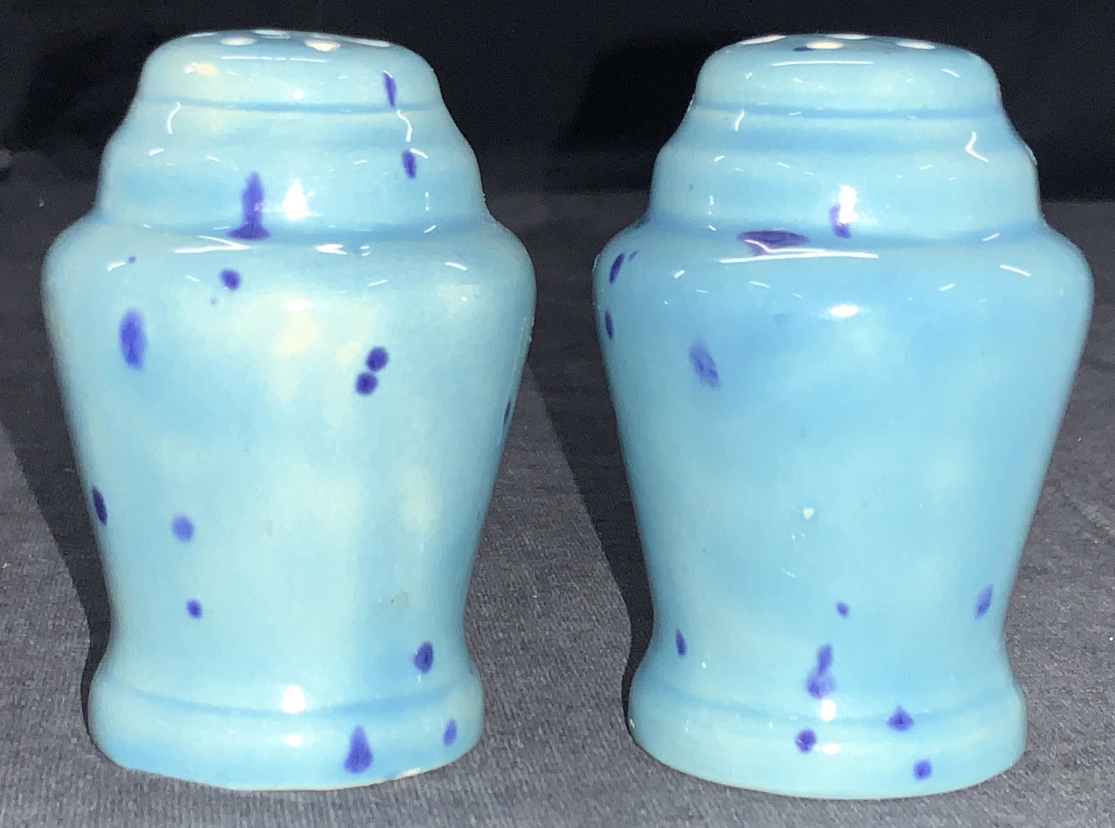 Signed RNH Hand Crafted Ceramic Salt Shakers (1 of 5)