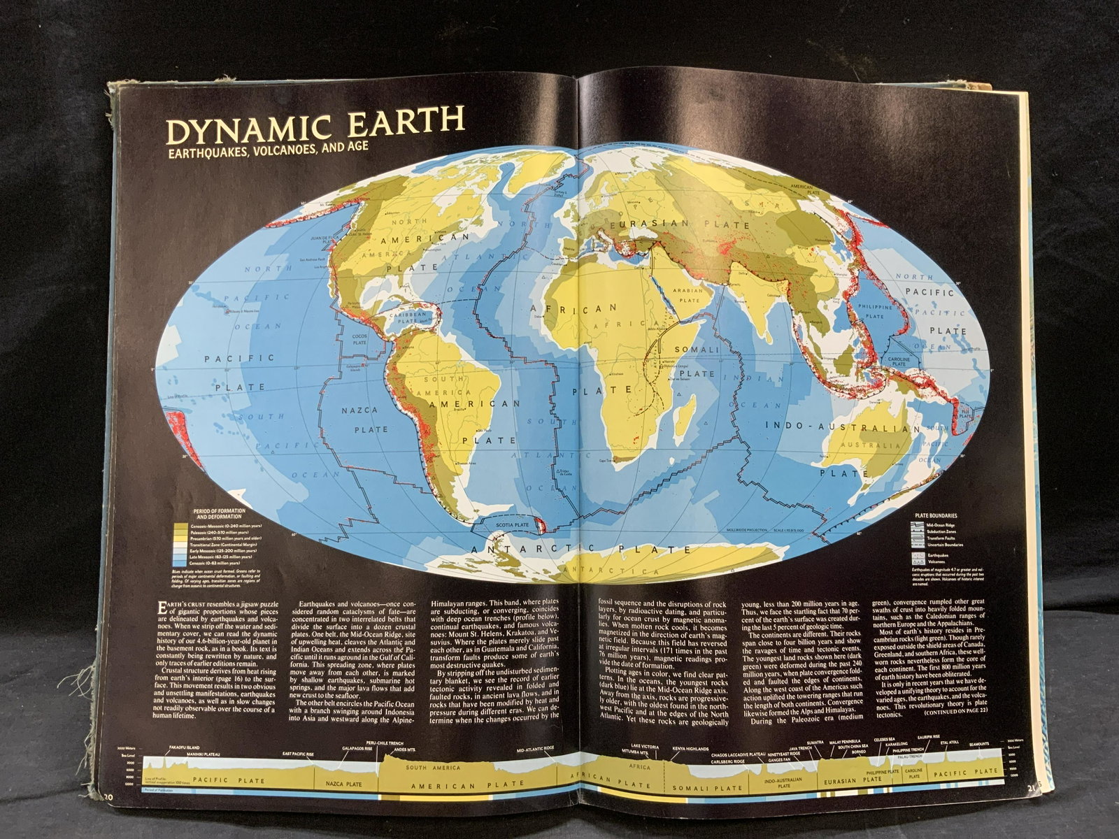 NATGEO Vintage Atlas of The World Book: NATGEO Vntg Atlas of The World Book, copyright to 1981, measures 12 1/4 x 18 1/2 inches. Books, literature, coffee table looks, literature, adult literature, coffee table literature, NATGEO, National 