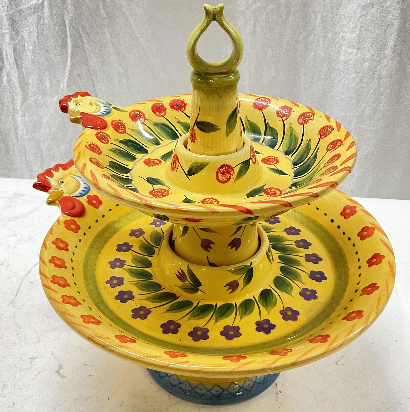 Dario Farrucci Designs 2 Tiered Serving Tray (1 of 6)