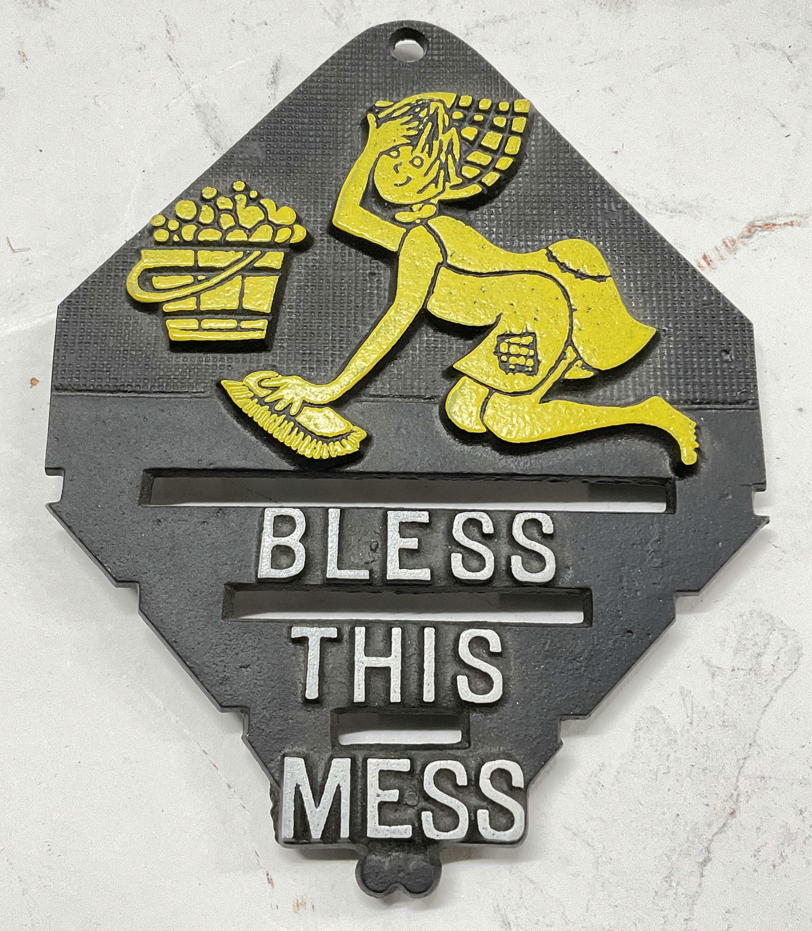 Bless This Mess Small Metal Wall Sign (1 of 4)
