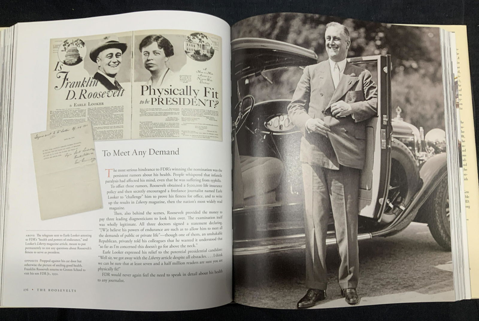 The Roosevelts, Ken Burns Coffee Table Book (1 of 7)