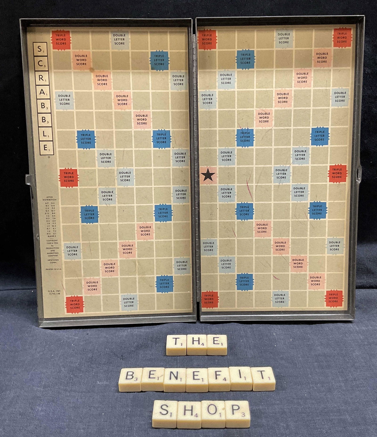 Vintage Magnetic Travel Scrabble (1 of 6)