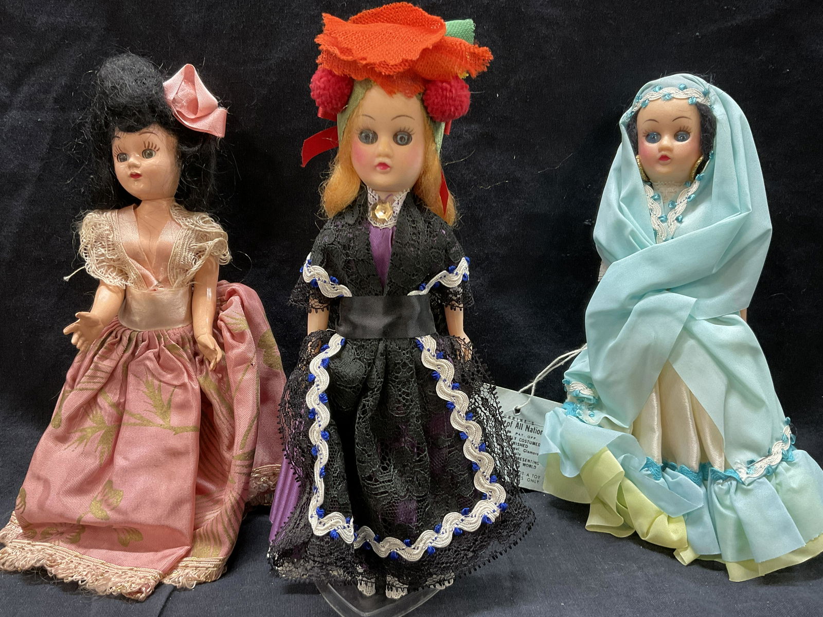 Lot 3 Vintage Small Sleepy Eye Dolls (1 of 5)