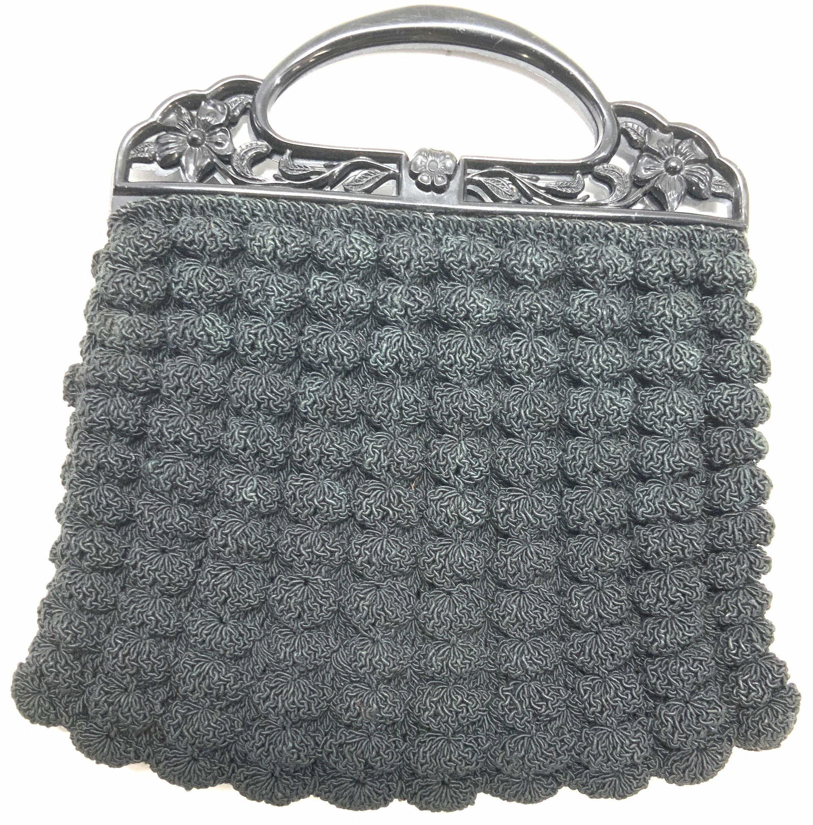 Ladies Crochet Style Evening Purse (1 of 5)