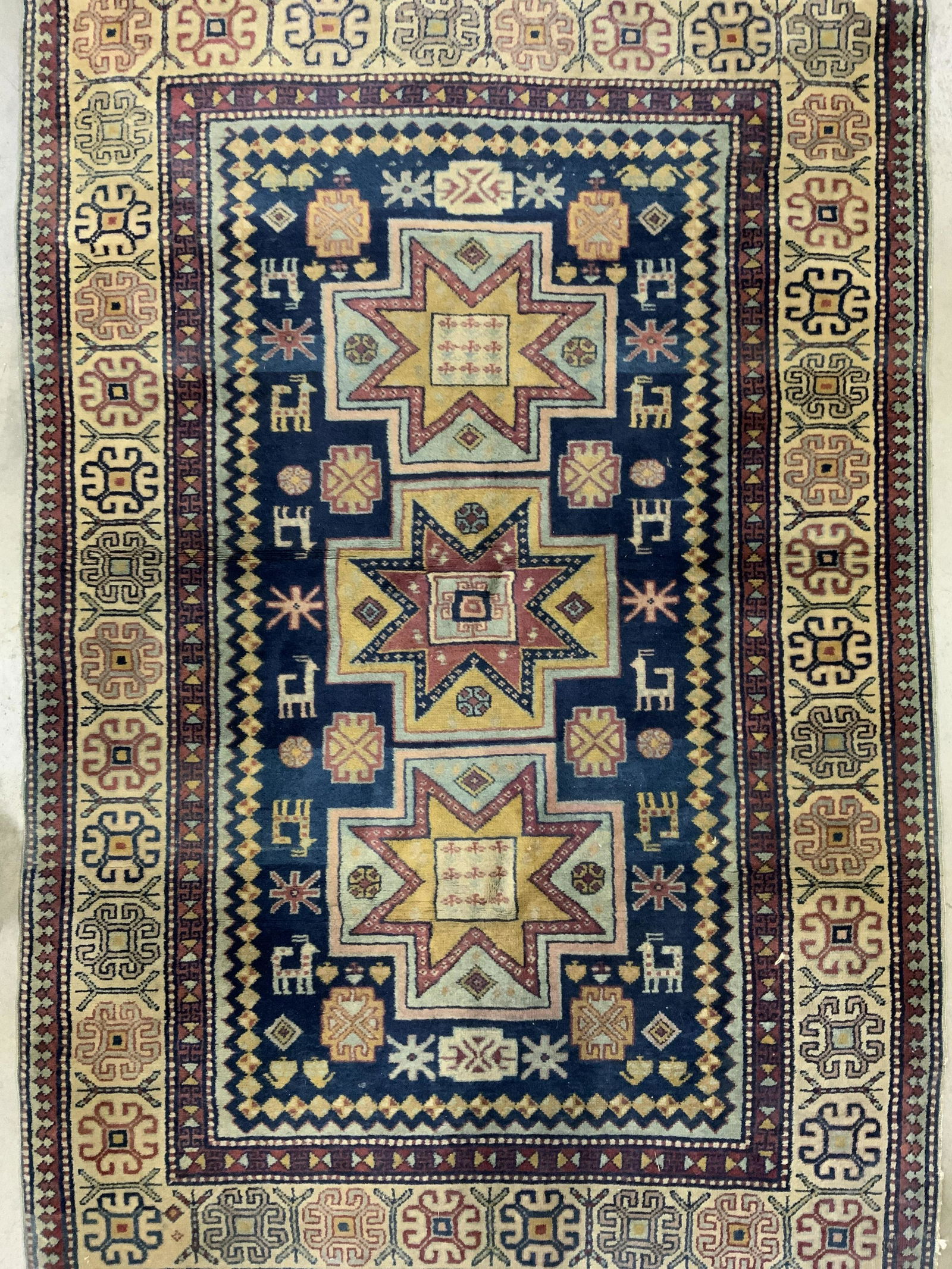 Vintage Handmade Turkish Wool Rug (1 of 8)