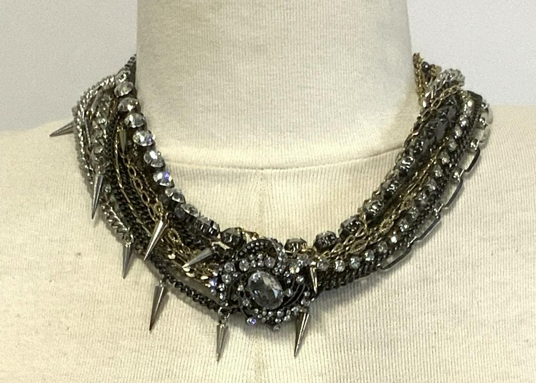ABS LORD&TAYLOR Twisted Statement Necklace NWT (1 of 4)