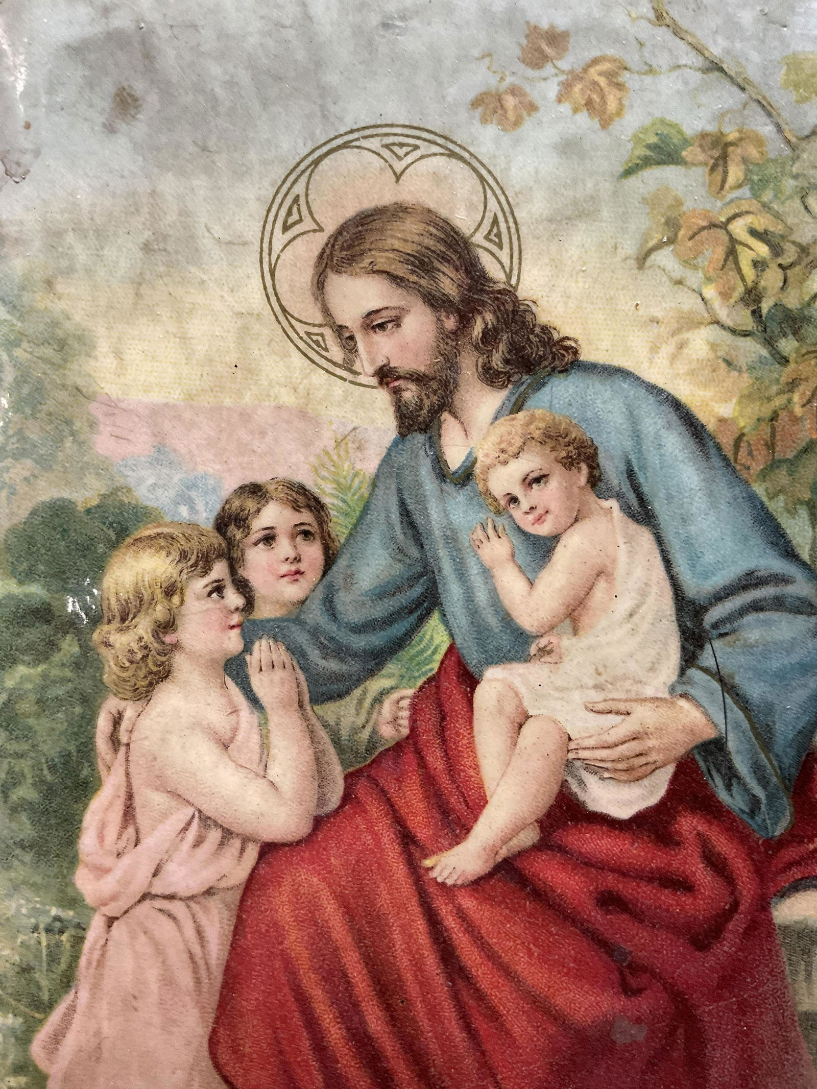Jesus and Children Lithograph Artwork (1 of 3)