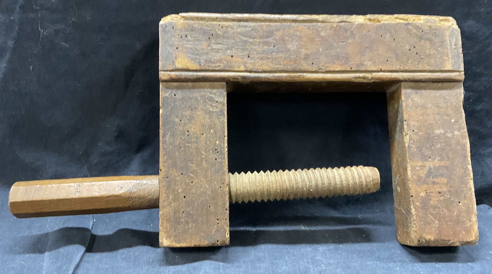 Wooden Antique Work Clamp (1 of 4)