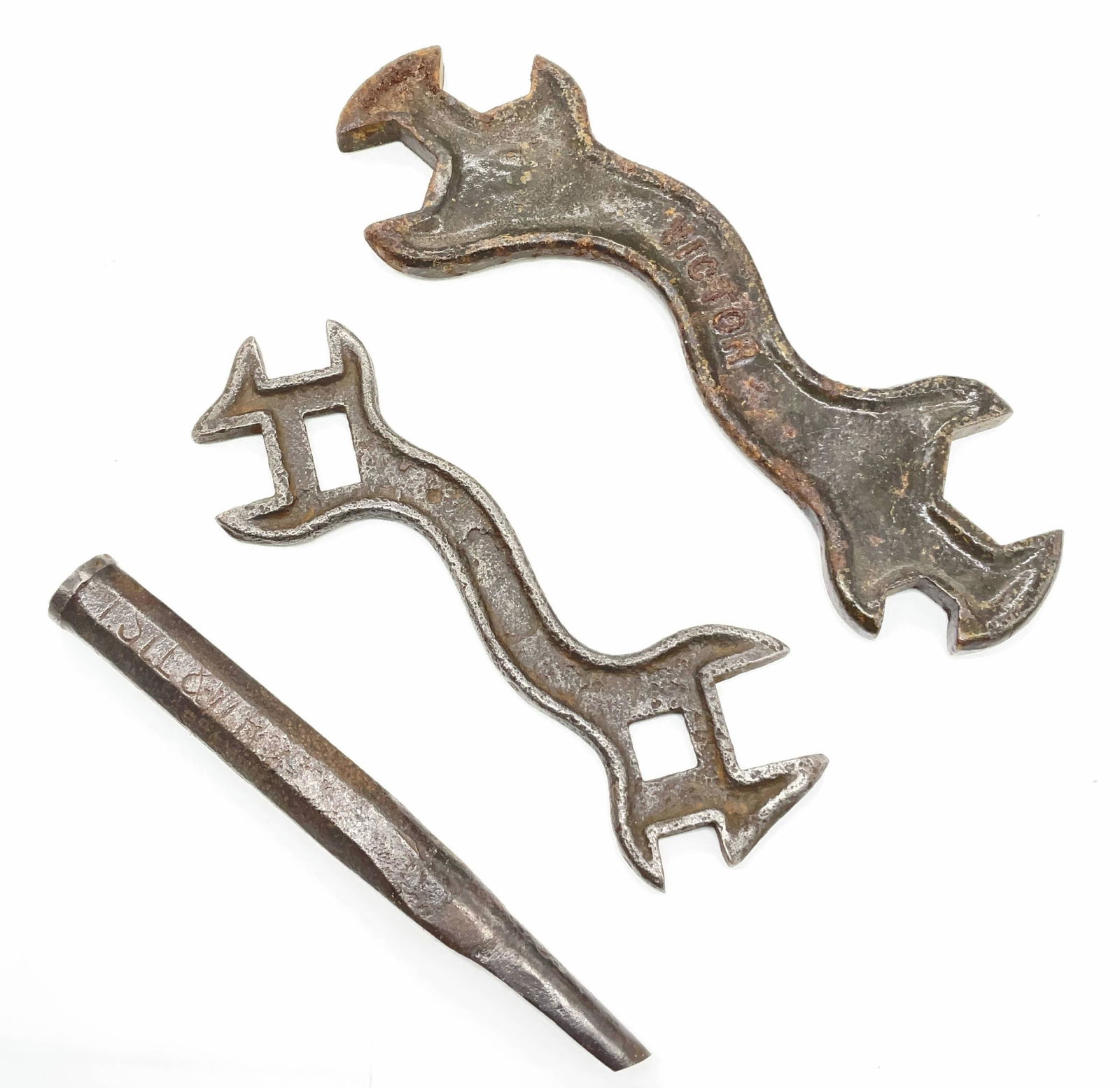 Lot 3 Antique Iron Tools (1 of 5)