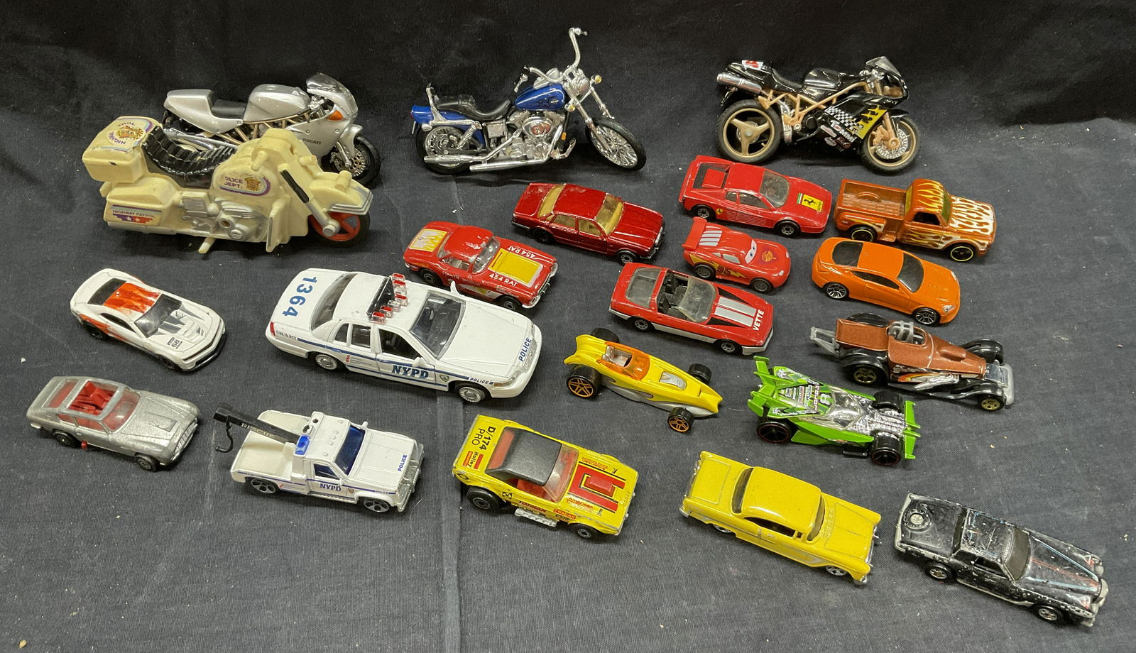 Lot 21 Die Cast Model Cars, Motorbikes, more (1 of 6)