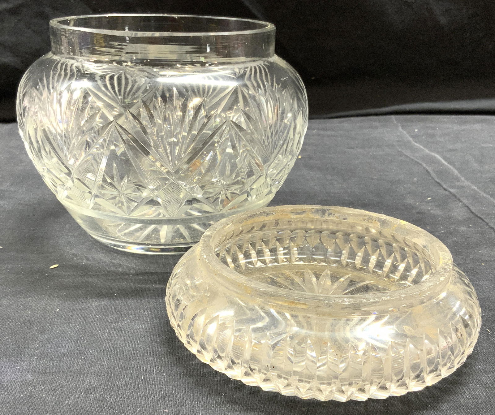 Lot 2 Crystal & Glass Vessels (1 of 7)