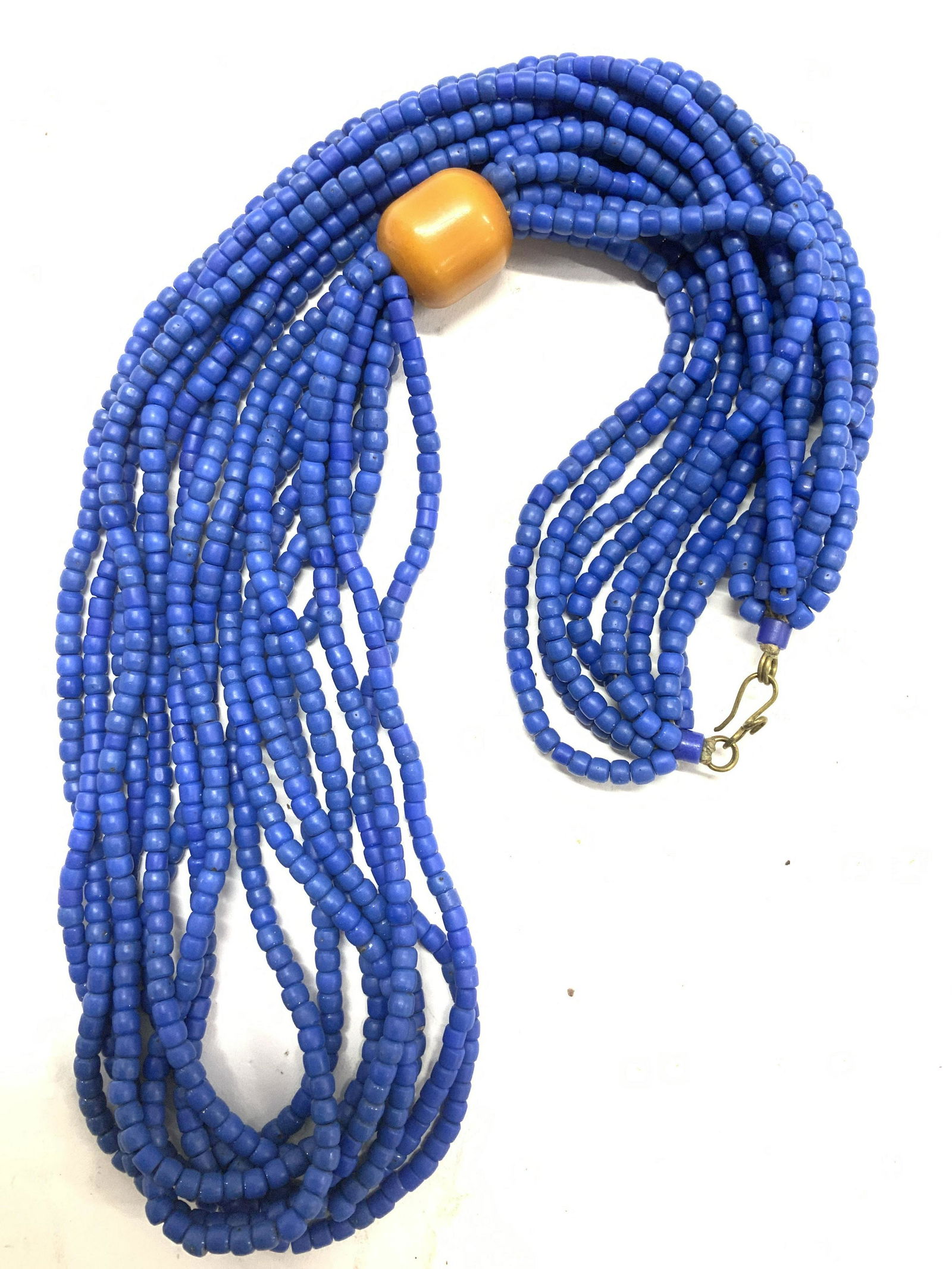 Multi strand Artisanal Beaded Necklace (1 of 4)