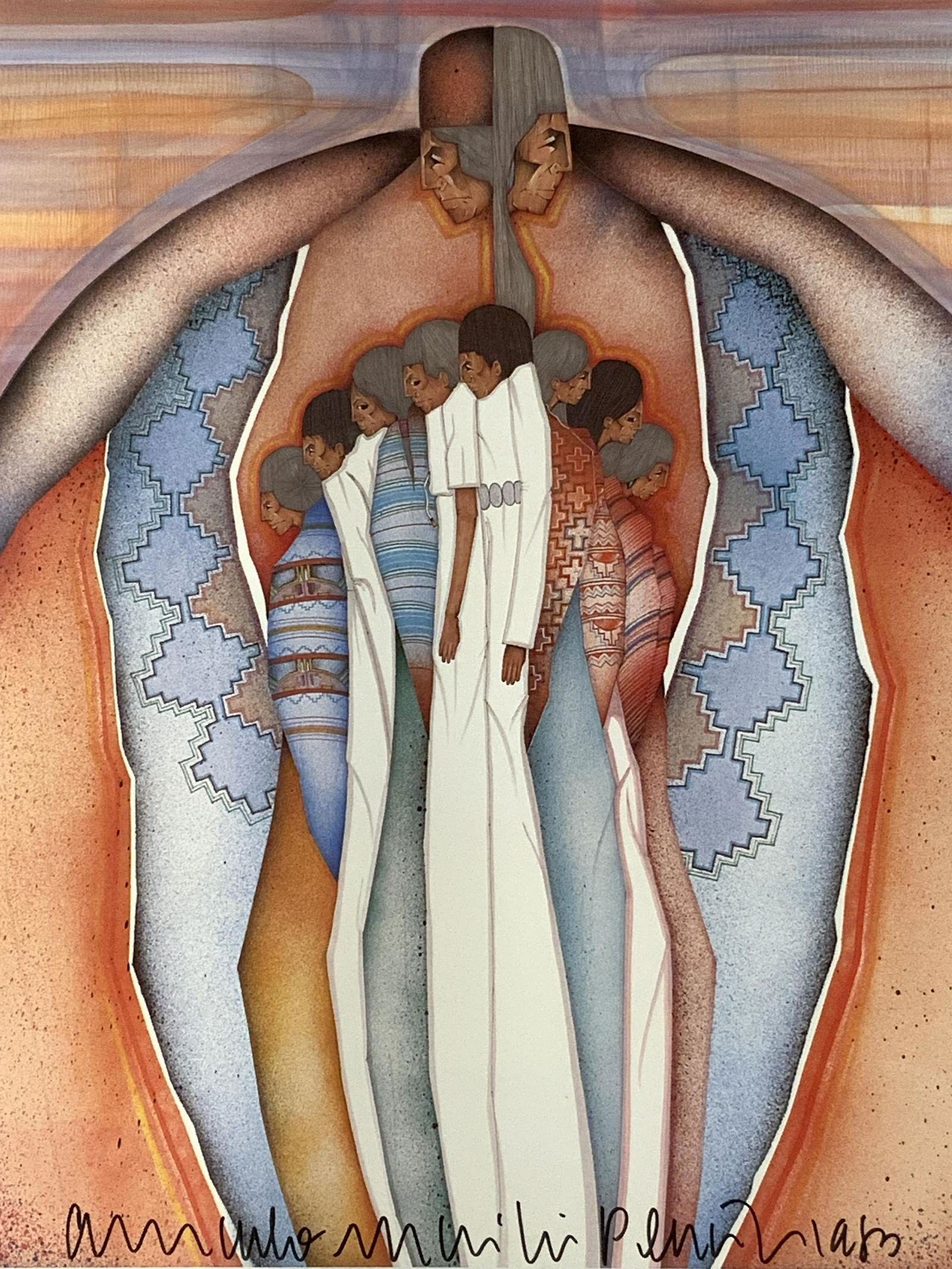 AMADO M. PENA JR. Para Los Ninos Signed Litho. (1 of 4)