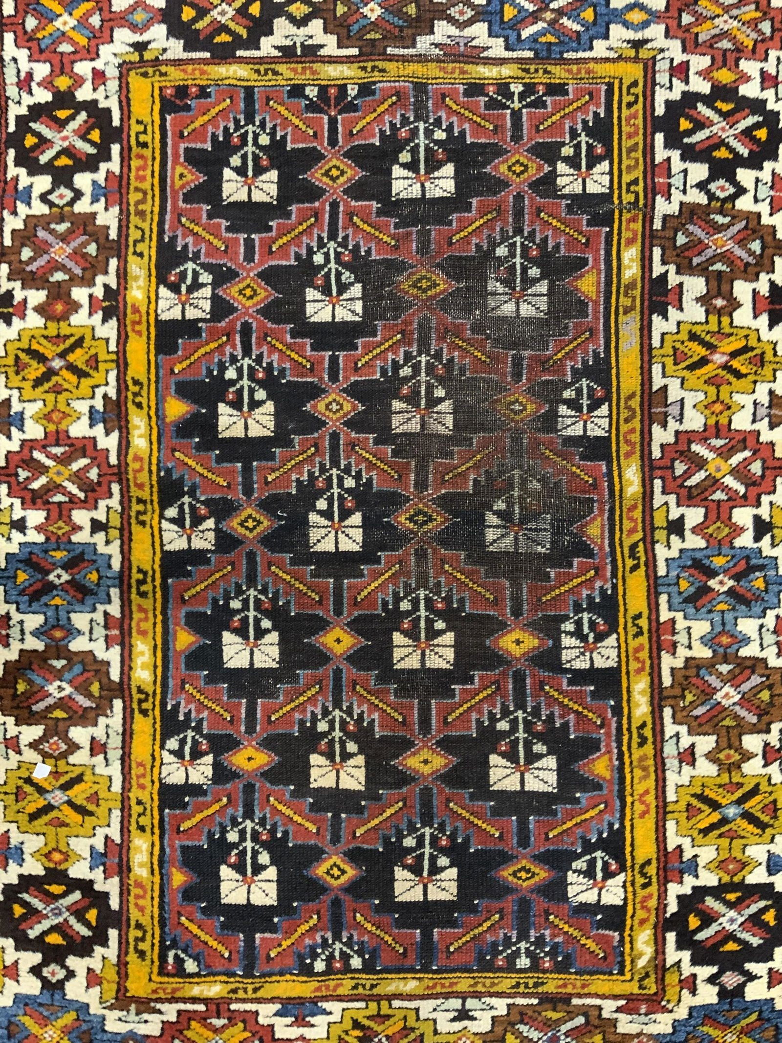 Vintage Handmade Afgan Wool Rug (1 of 8)