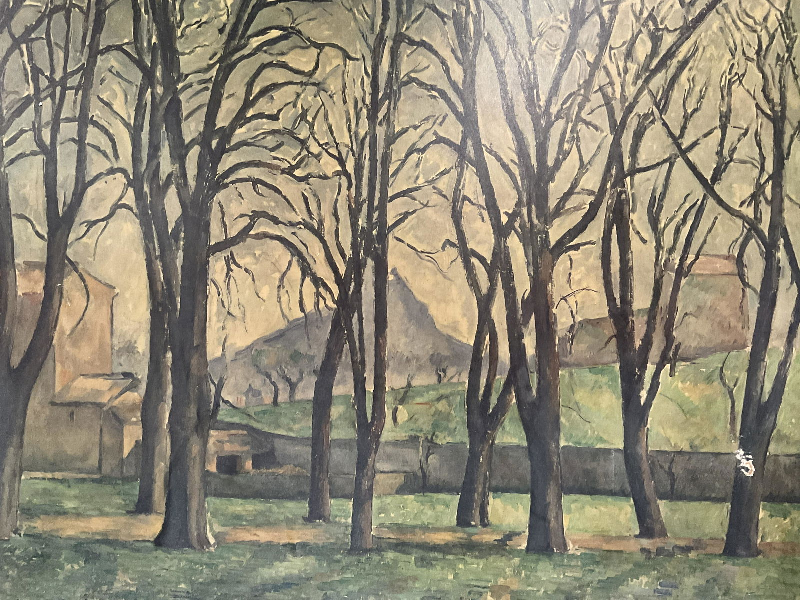 PAUL CEZANNE Chestnut Trees Giclee Artwork (1 of 7)