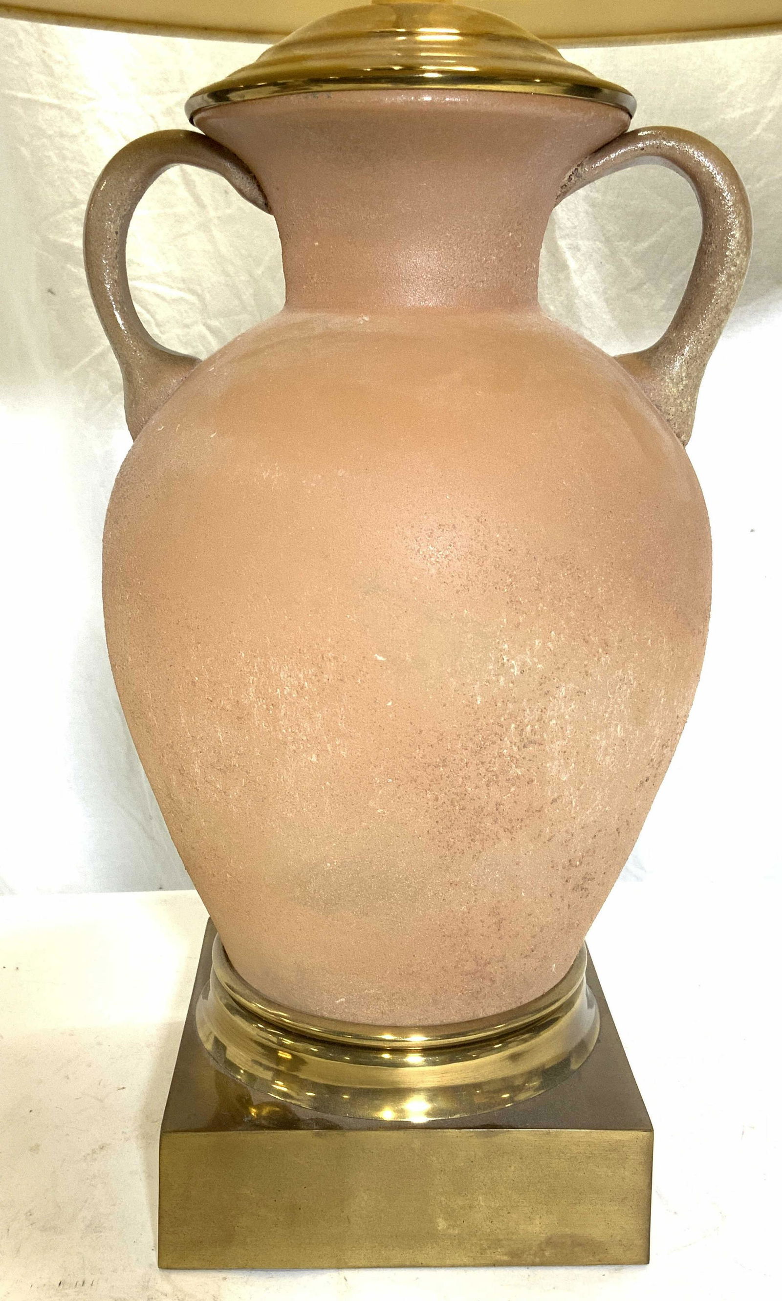 Ceramic Urn Style Lamp W Handles (1 of 8)