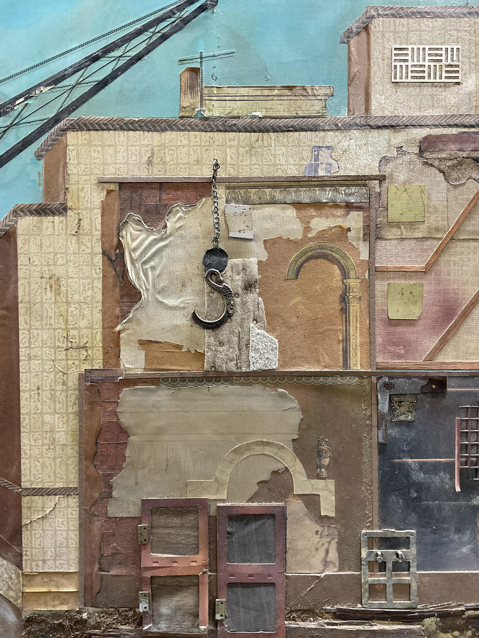 RITA BOLEY BOLAFFIO Signed Collage Artwork (1 of 8)