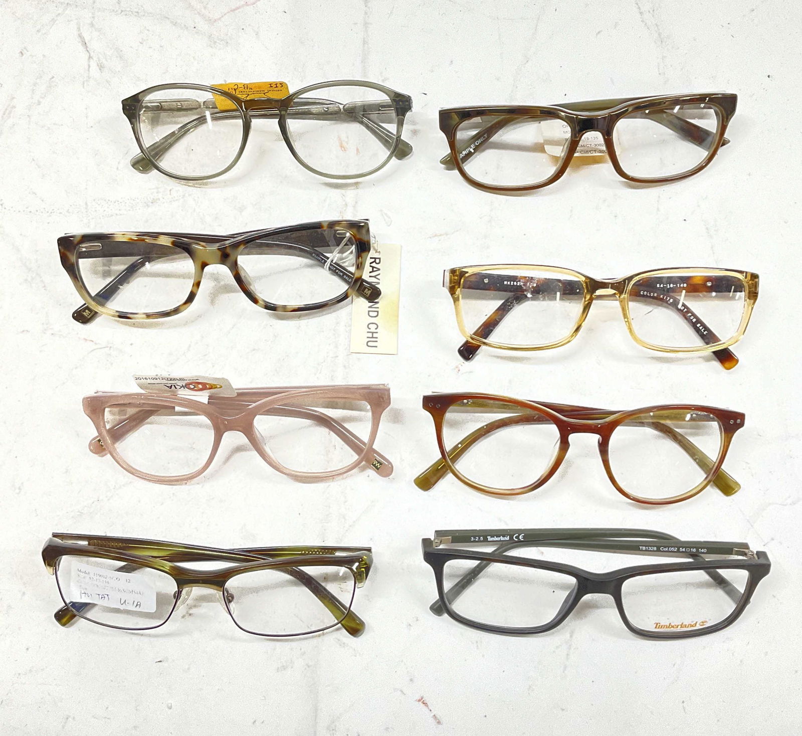 Lot  8 Eye Glasses, Timberland, 9W, Michael Kors (1 of 6)