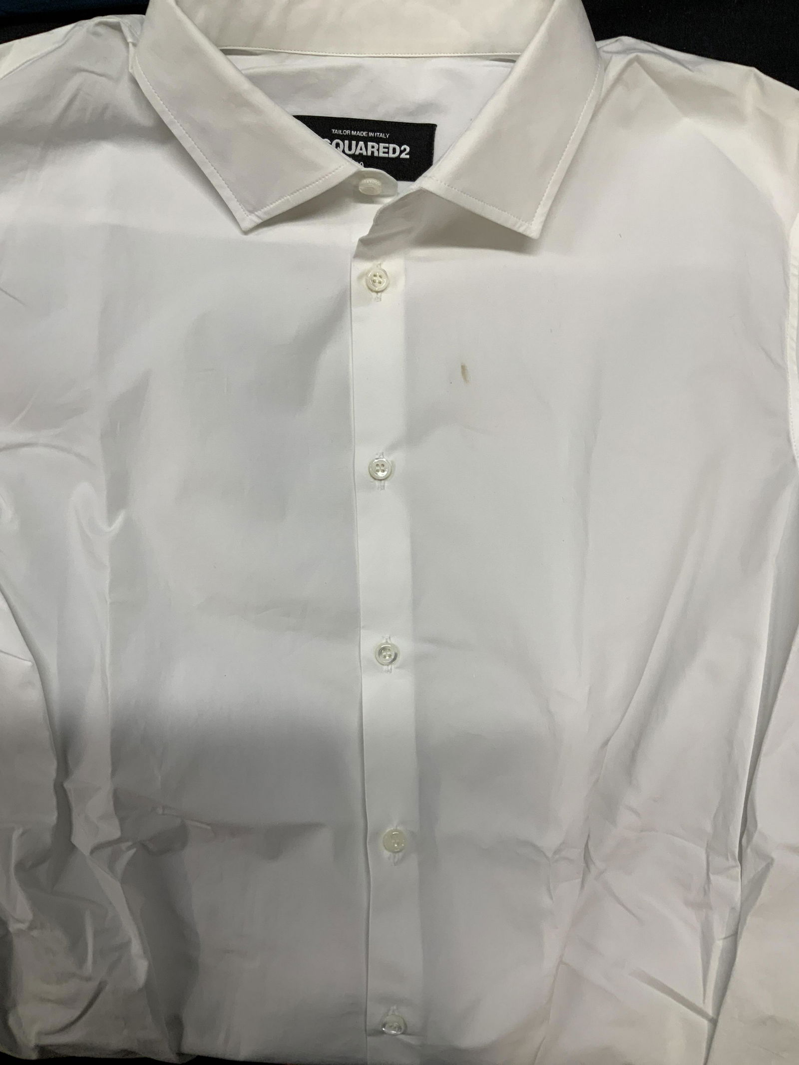 DSQUARED2 White Dress Shirt, Italy new (1 of 6)